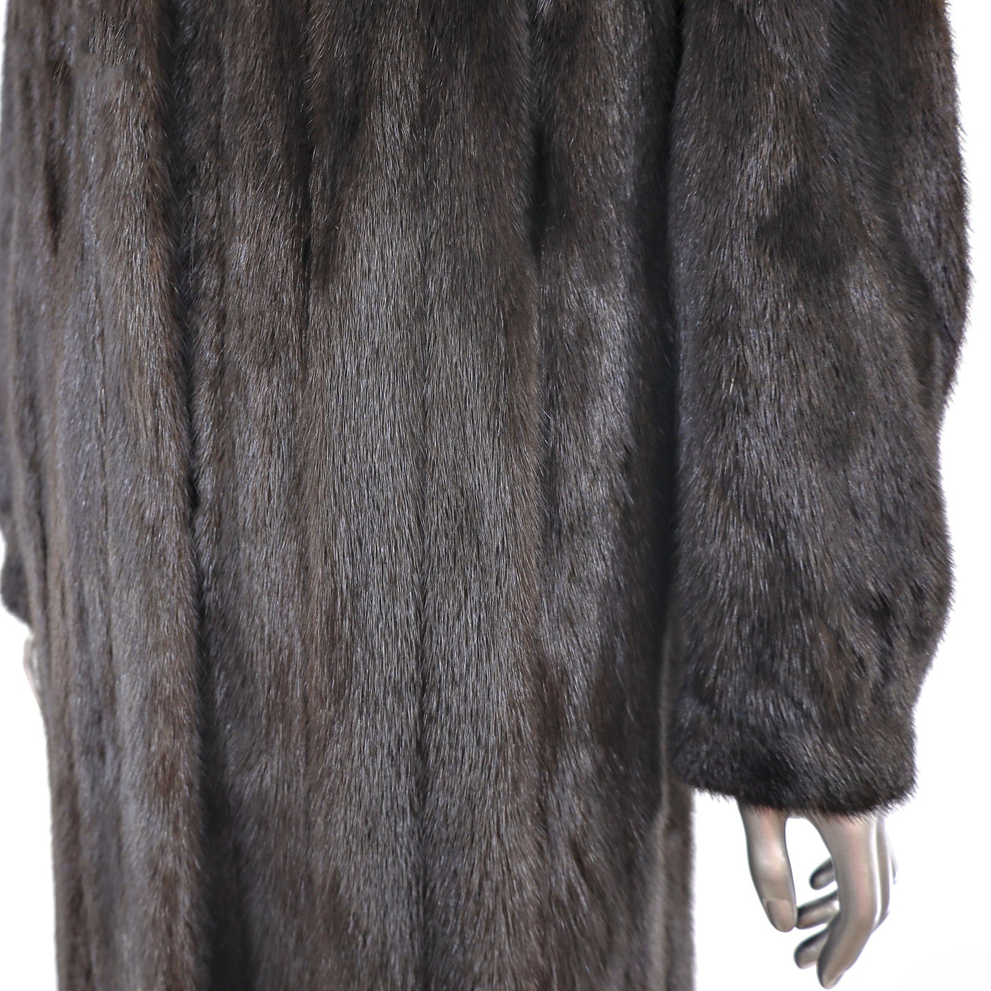 Mahogany Mink Coat- Size M-L