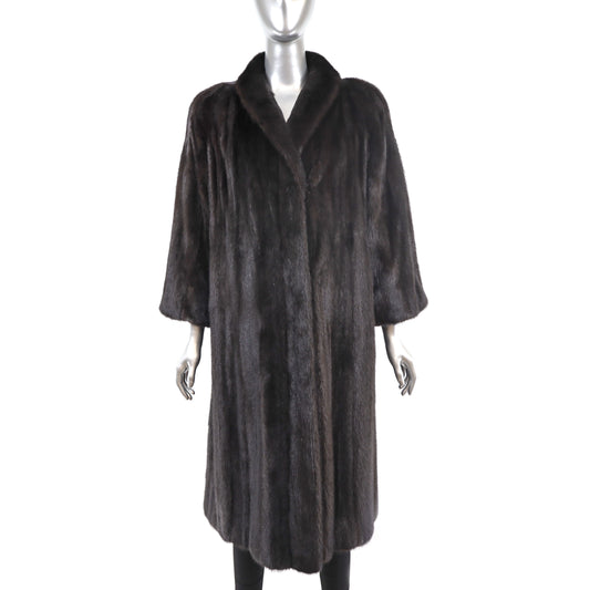 Ranch Mink Coat- Size L