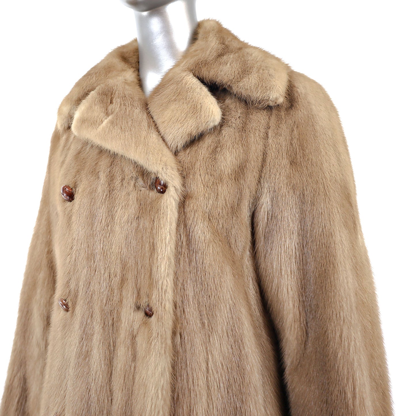 Pastel Mink Coat- Size S