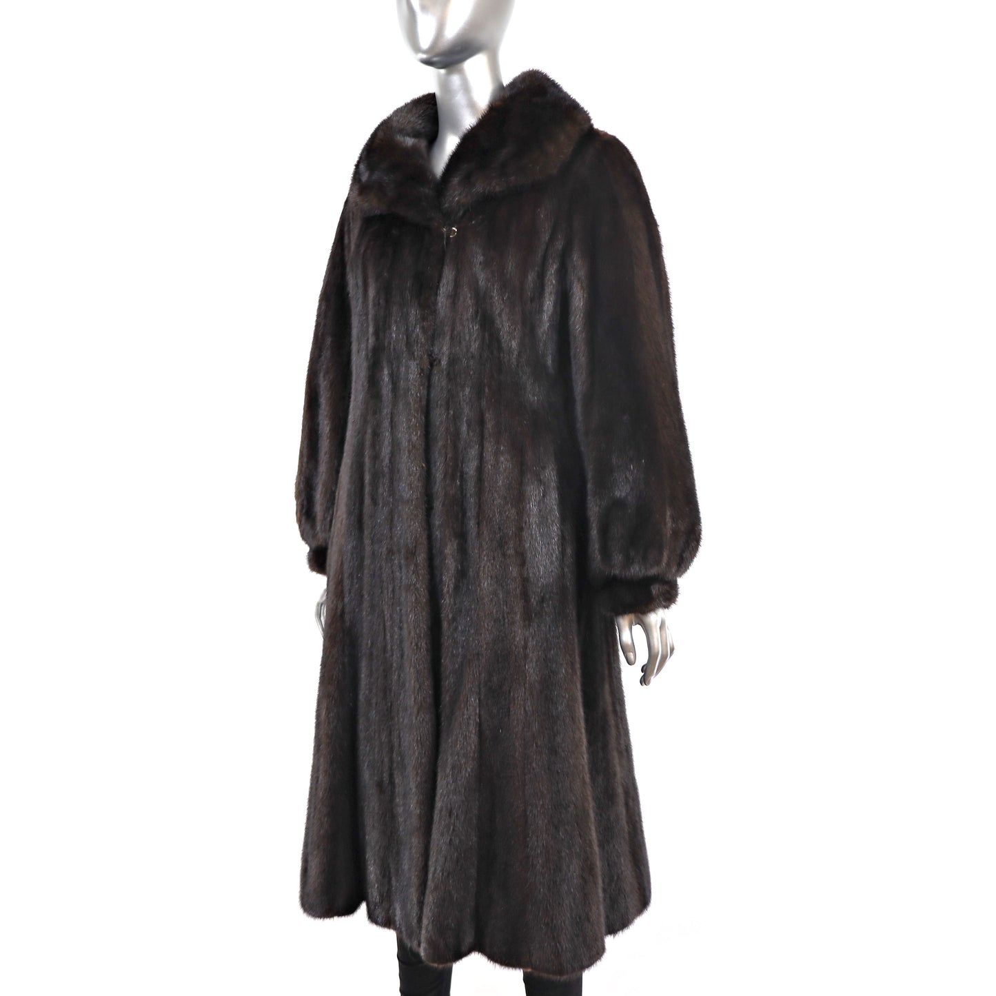 Mahogany Mink Coat- Size S