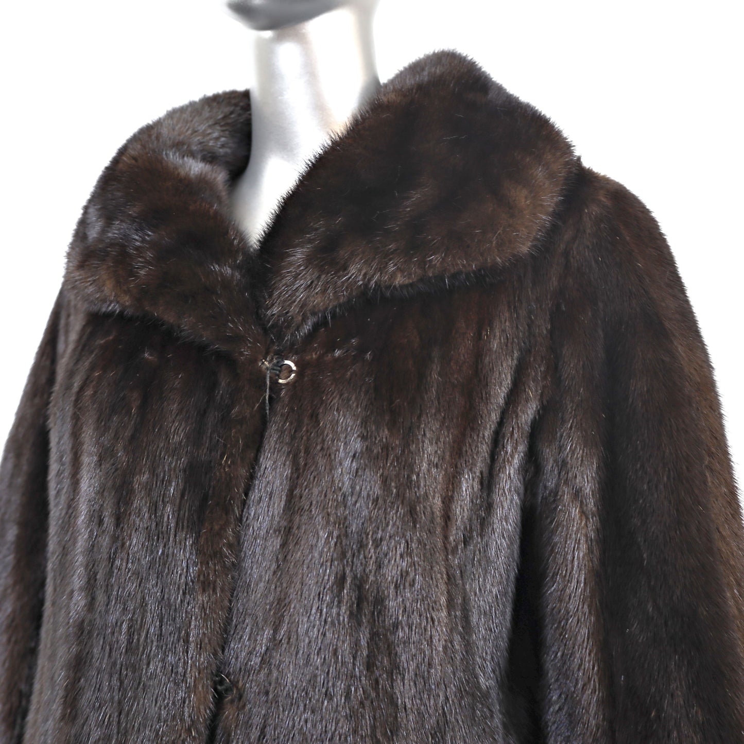 Mahogany Mink Coat- Size S