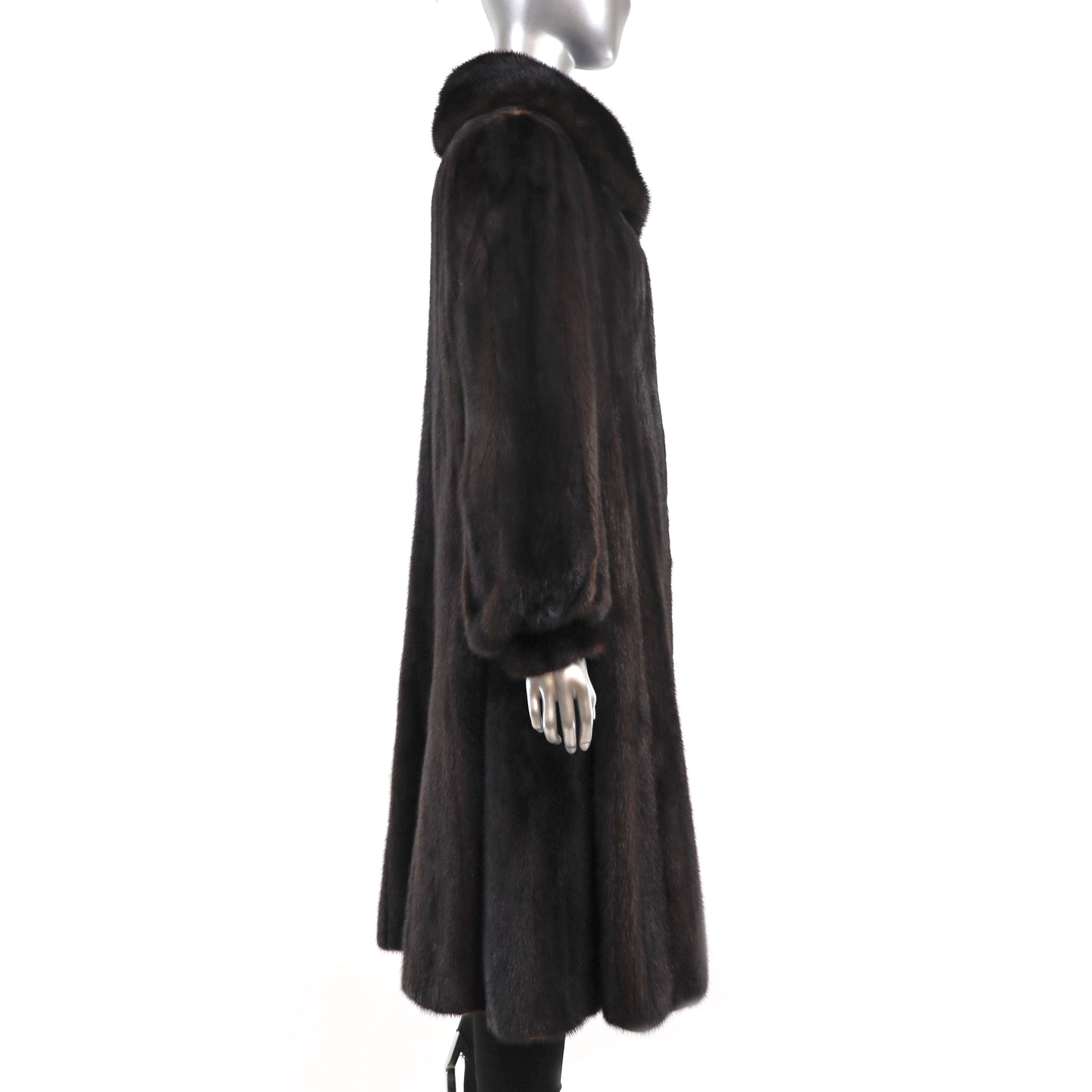 Mahogany Mink Coat- Size S