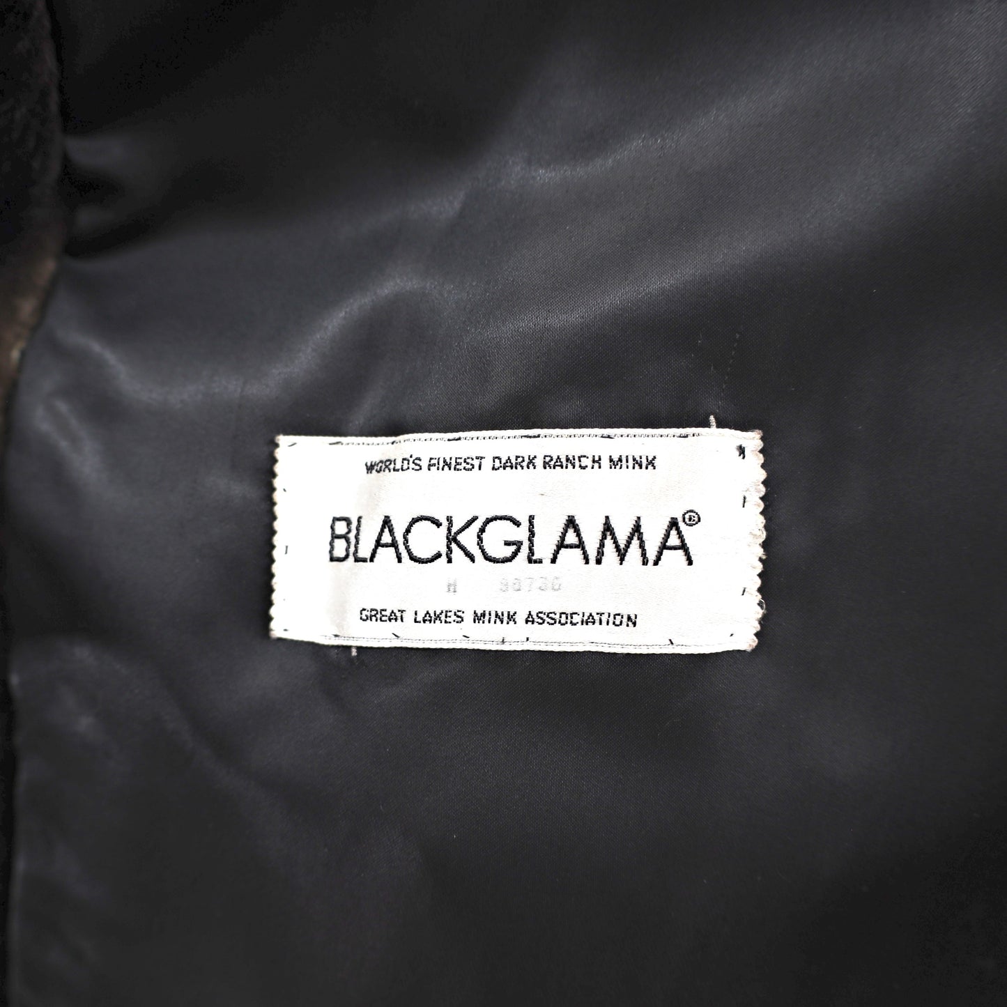 Blackglama Mahogany Mink Coat- Size M