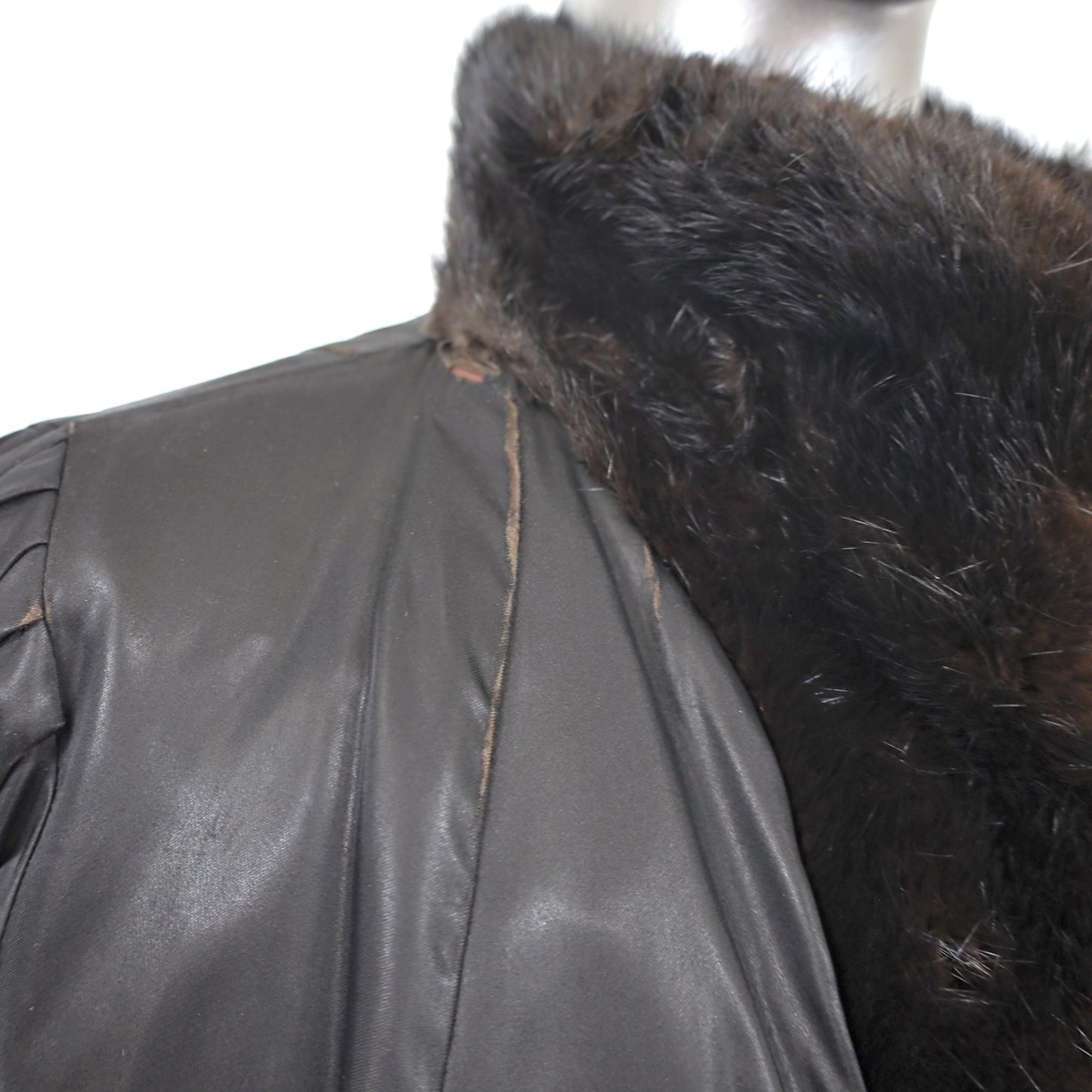 Blackglama Mahogany Mink Coat- Size M