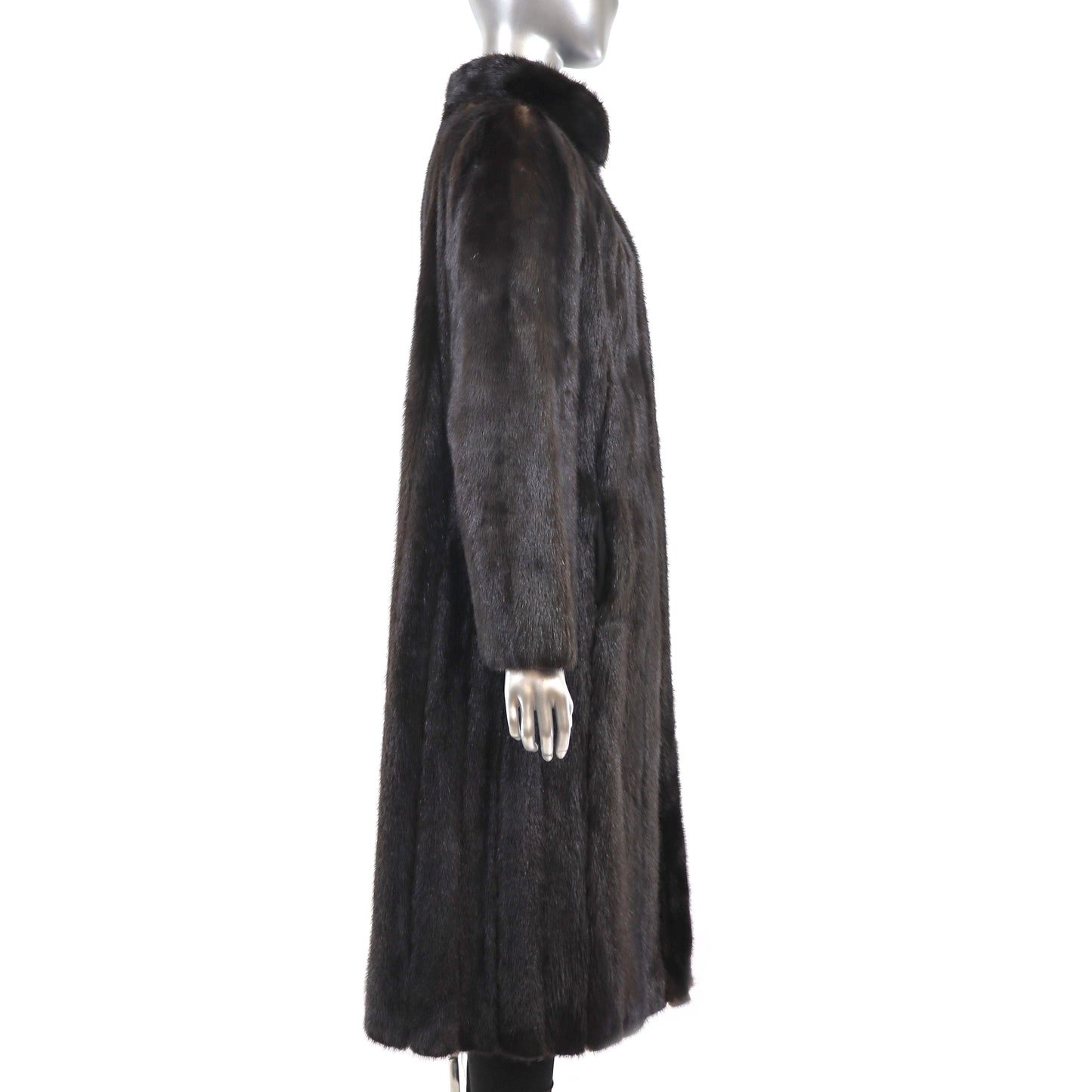 Blackglama Mahogany Mink Coat- Size M