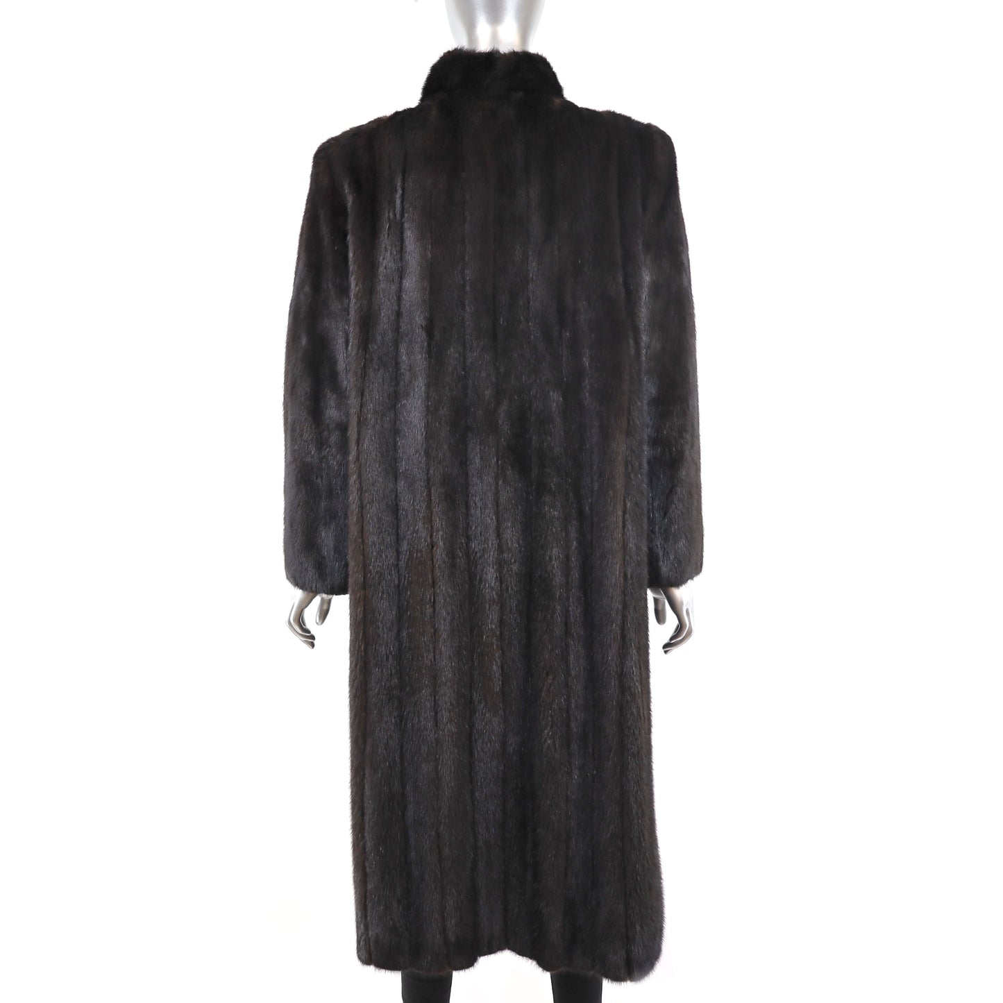 Blackglama Mahogany Mink Coat- Size M