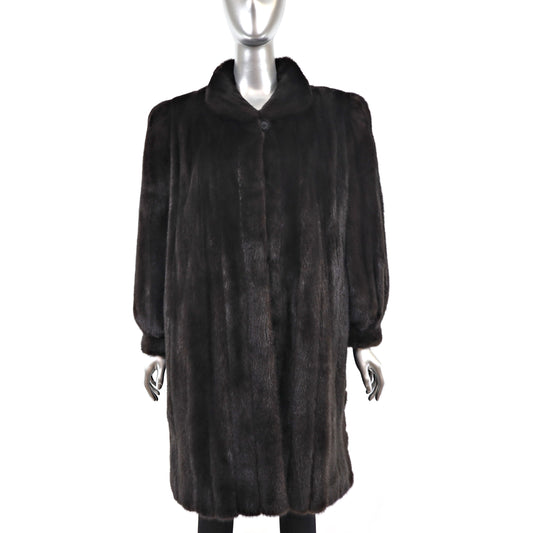 Ranch Mink Coat- Size L