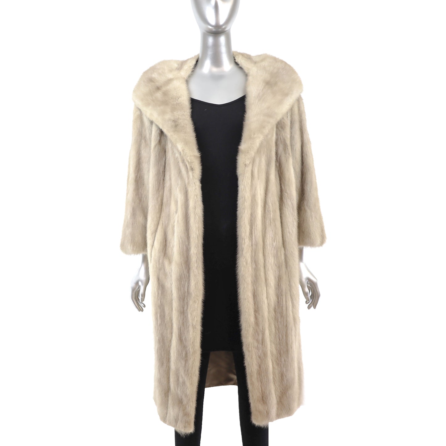 Sapphire Mink Coat- Size XL