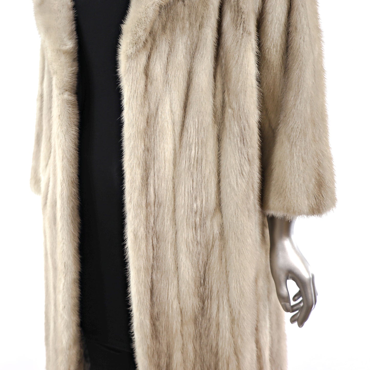 Sapphire Mink Coat- Size XL