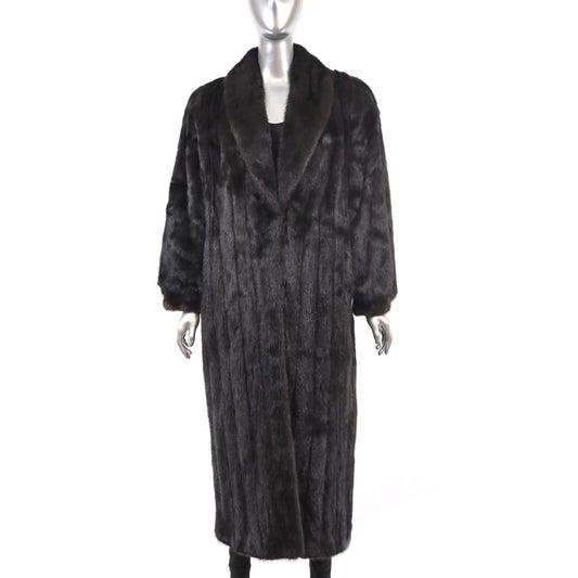 Rosendorf/ Evans Ranch Mink Coat- Size M