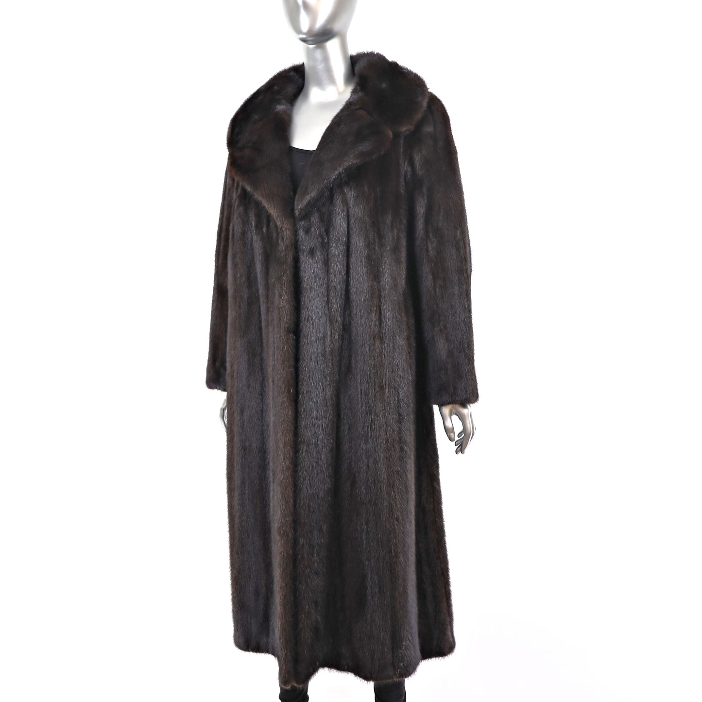 Mahogany Mink Coat- Size S