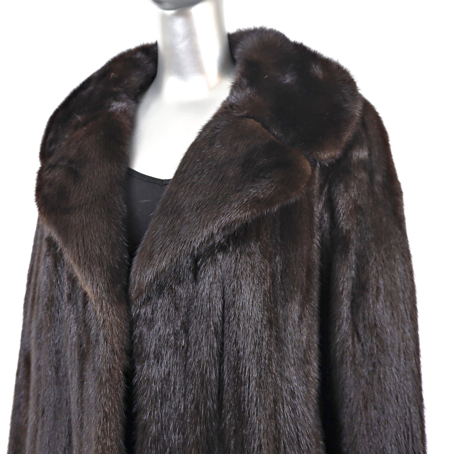 Mahogany Mink Coat- Size S