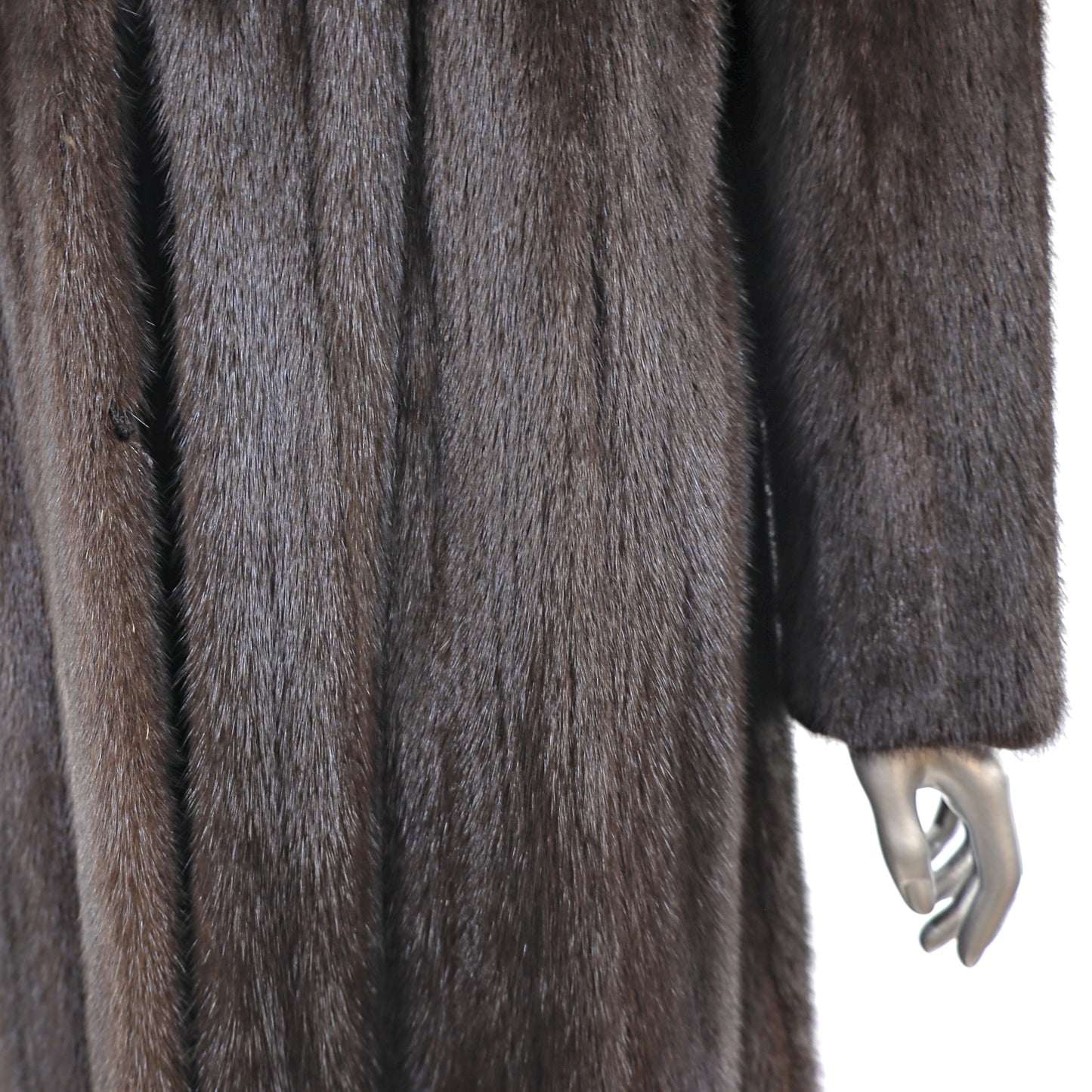 Mahogany Mink Coat- Size S