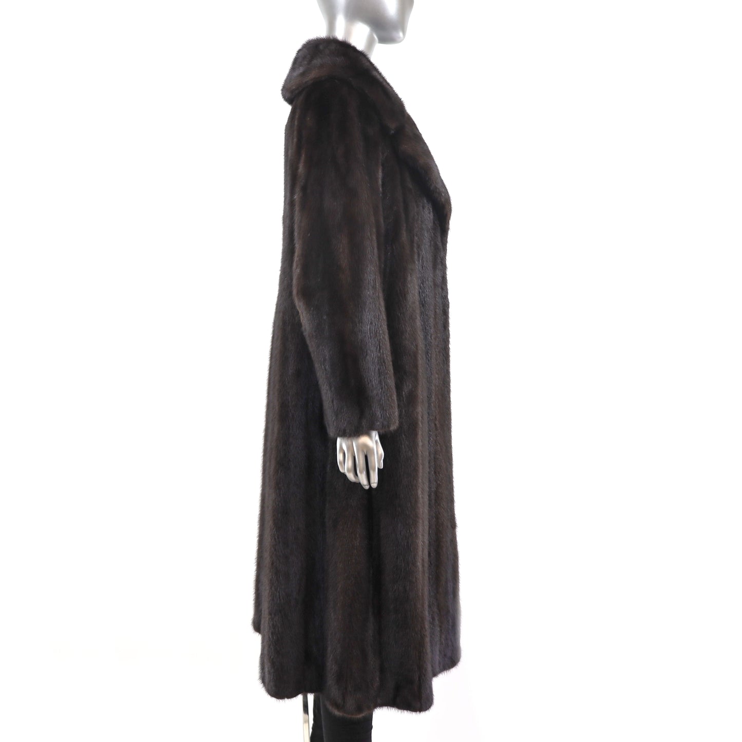 Mahogany Mink Coat- Size S