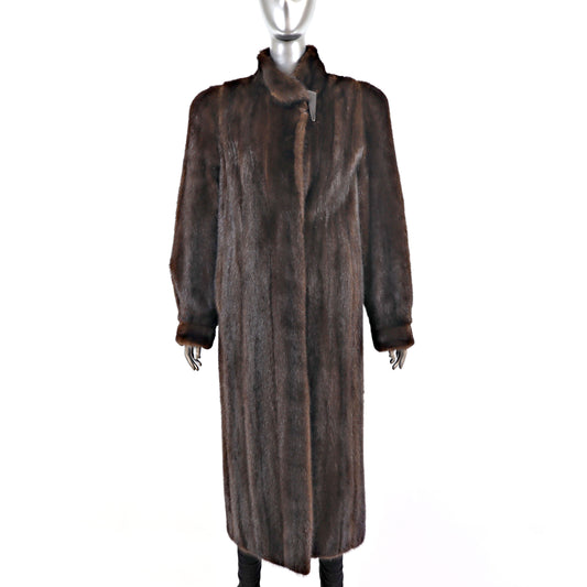 Mahogany Mink Coat- Size M