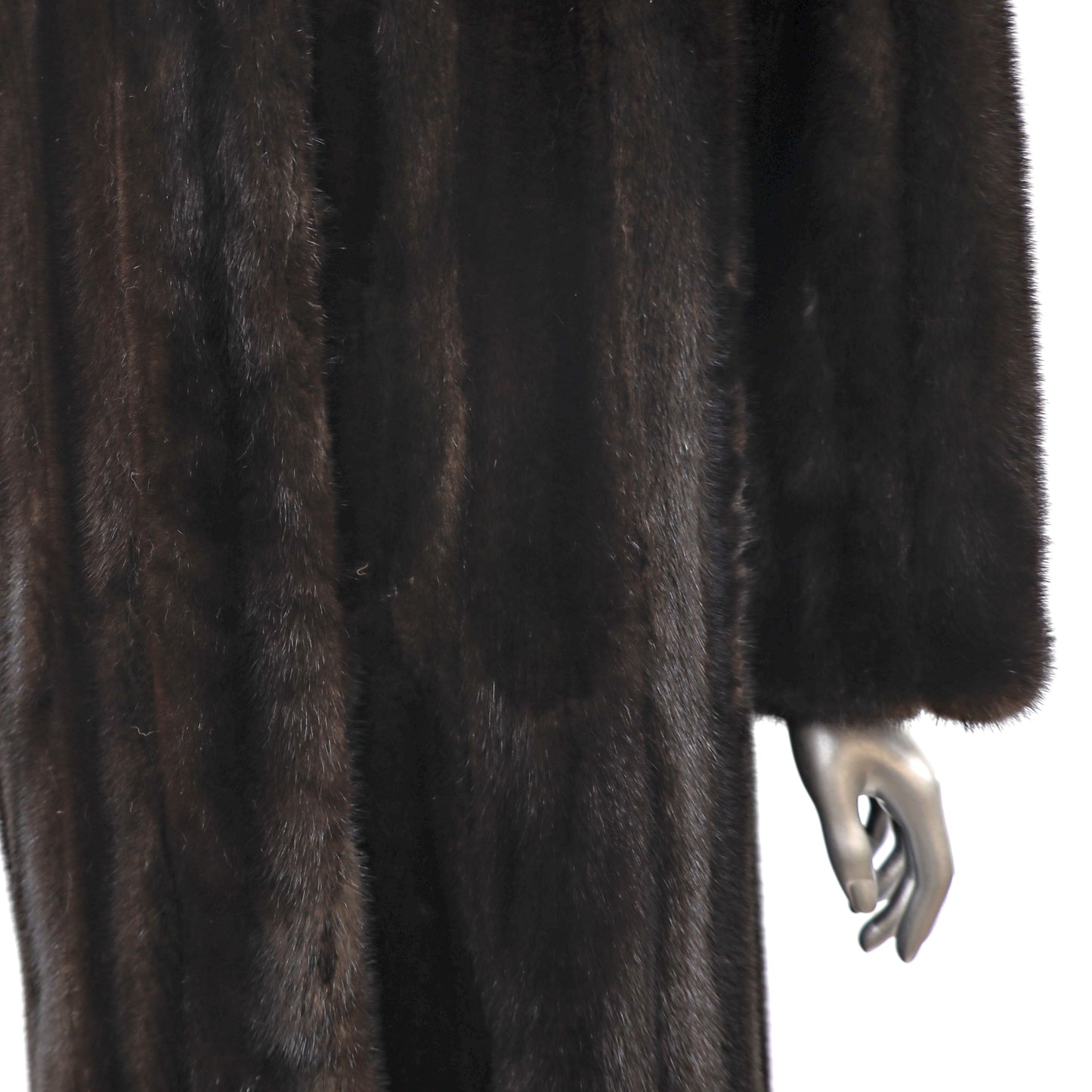 Mahogany Mink Coat- Size L