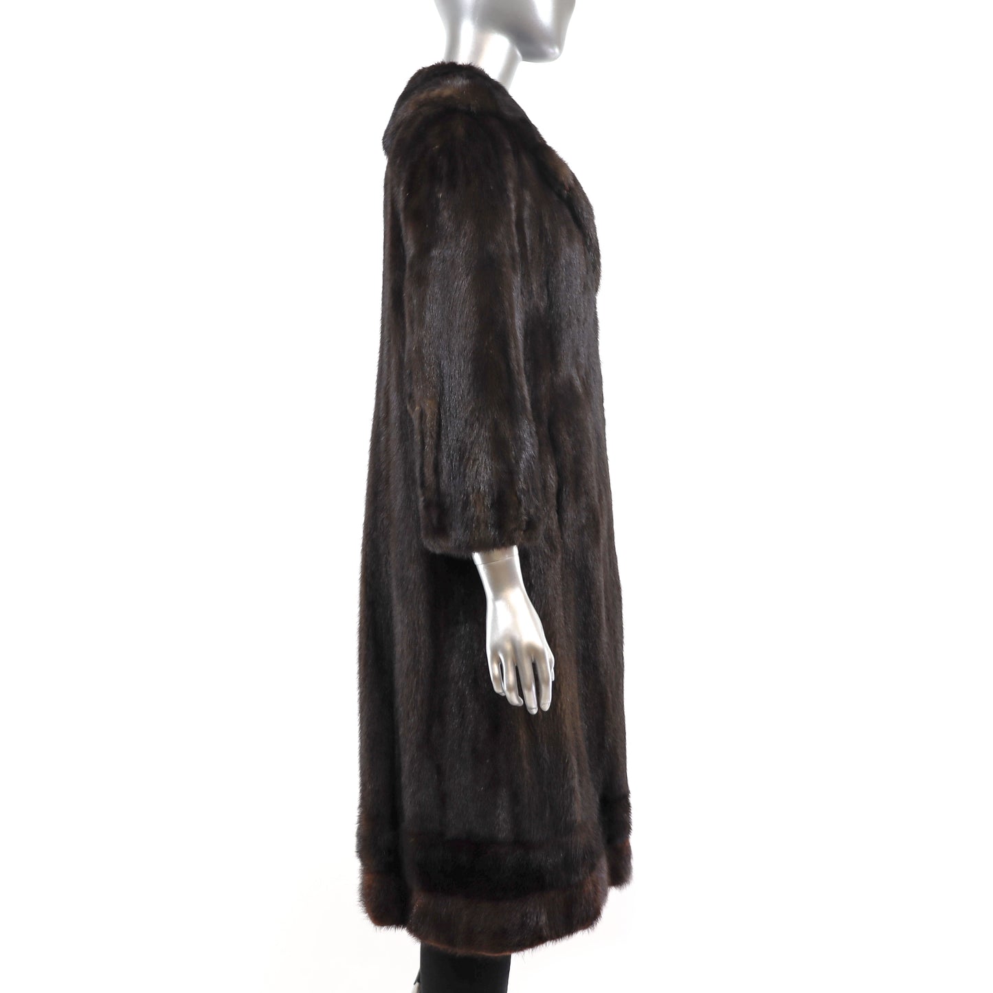 Mahogany Mink Coat- Size XS