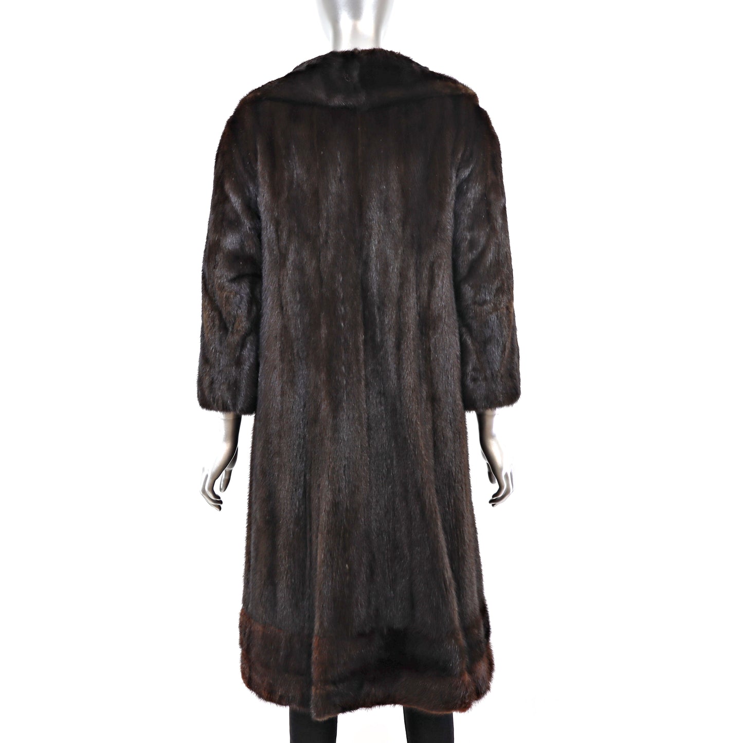 Mahogany Mink Coat- Size XS