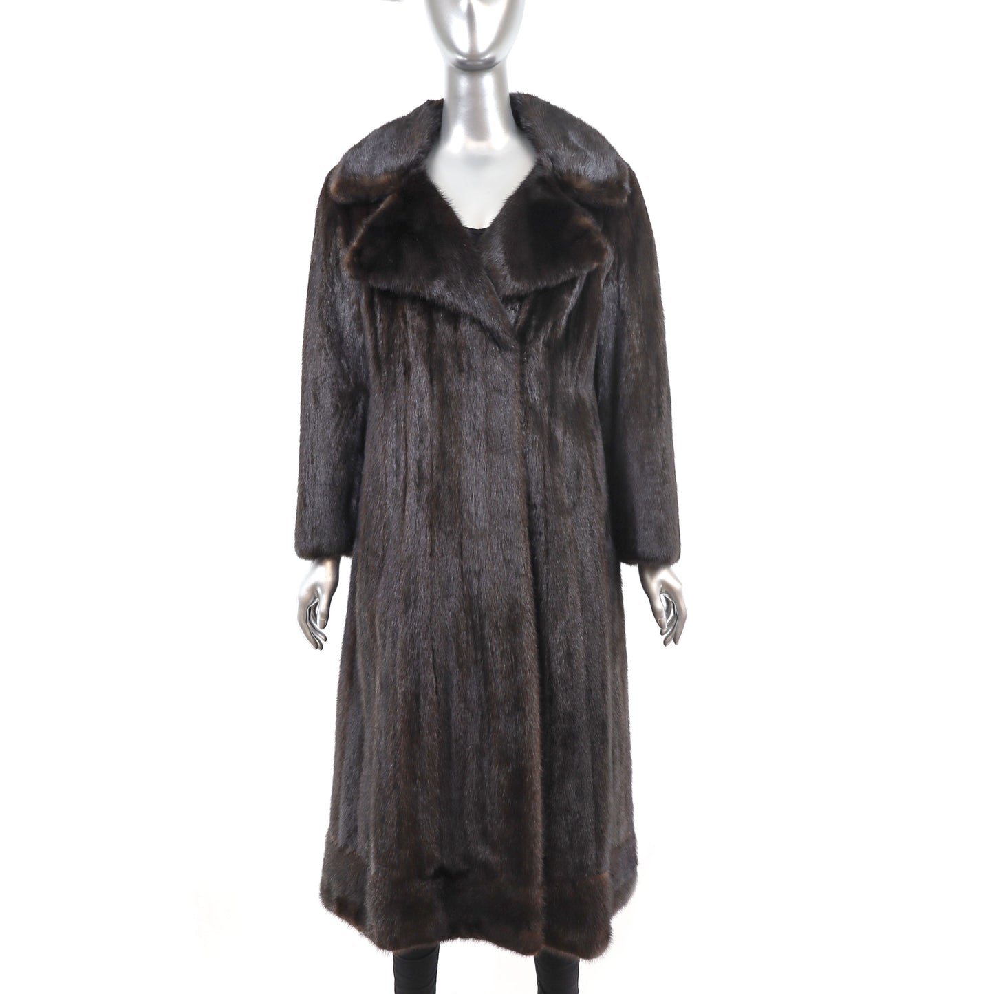 Mahogany Mink Coat- Size S