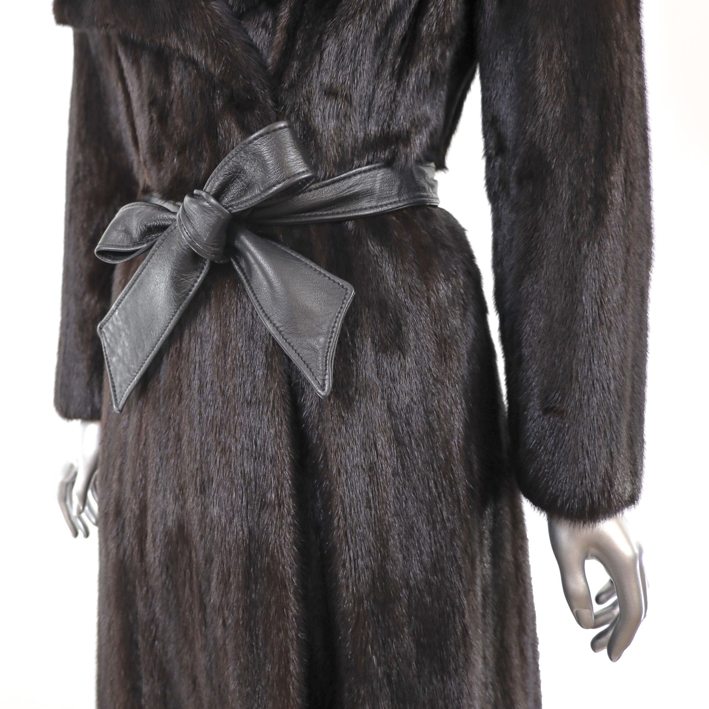 Mahogany Mink Coat- Size S