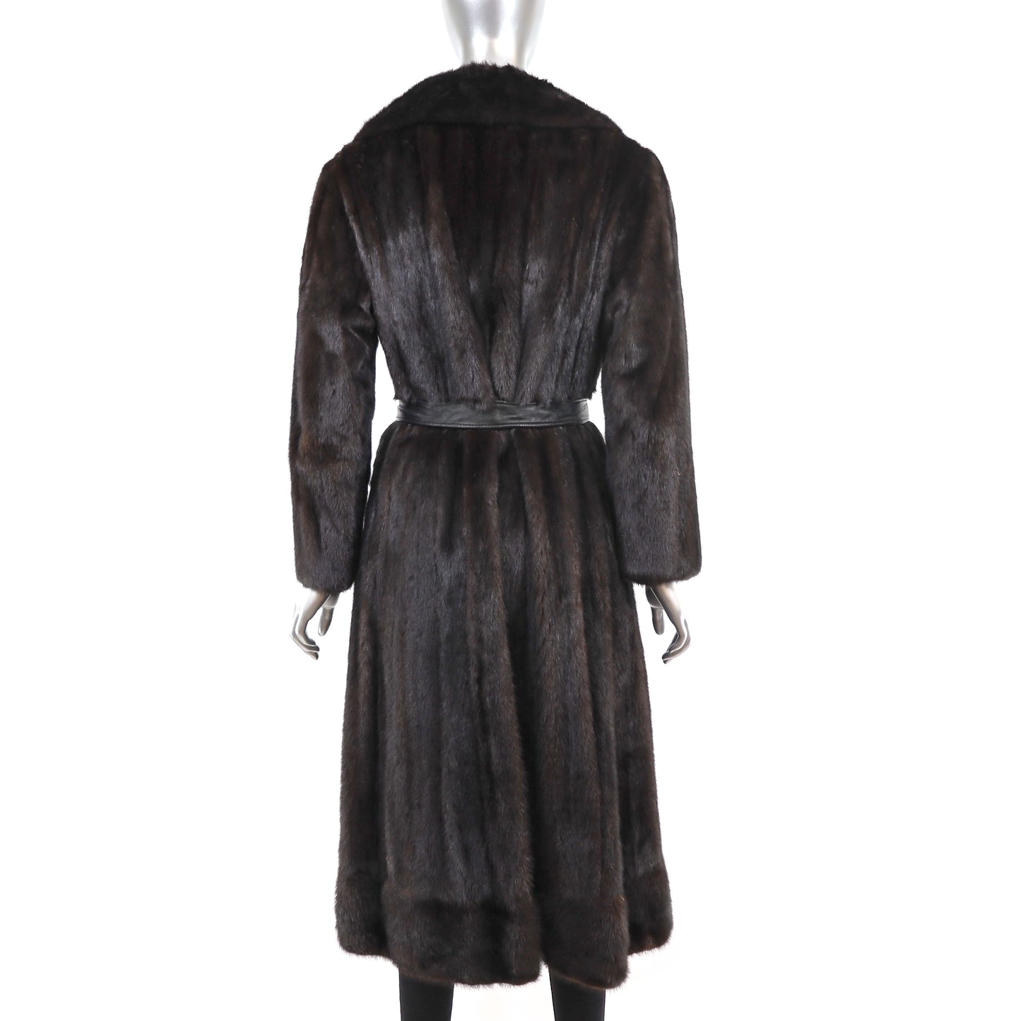 Mahogany Mink Coat- Size S