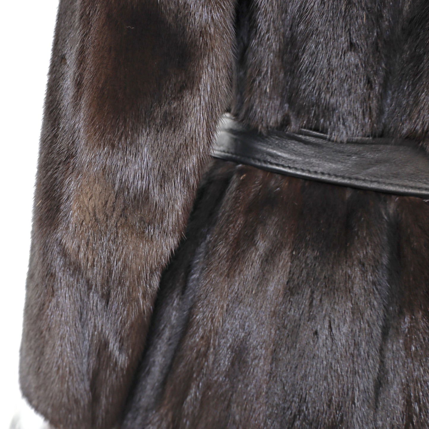 Mahogany Mink Coat- Size S