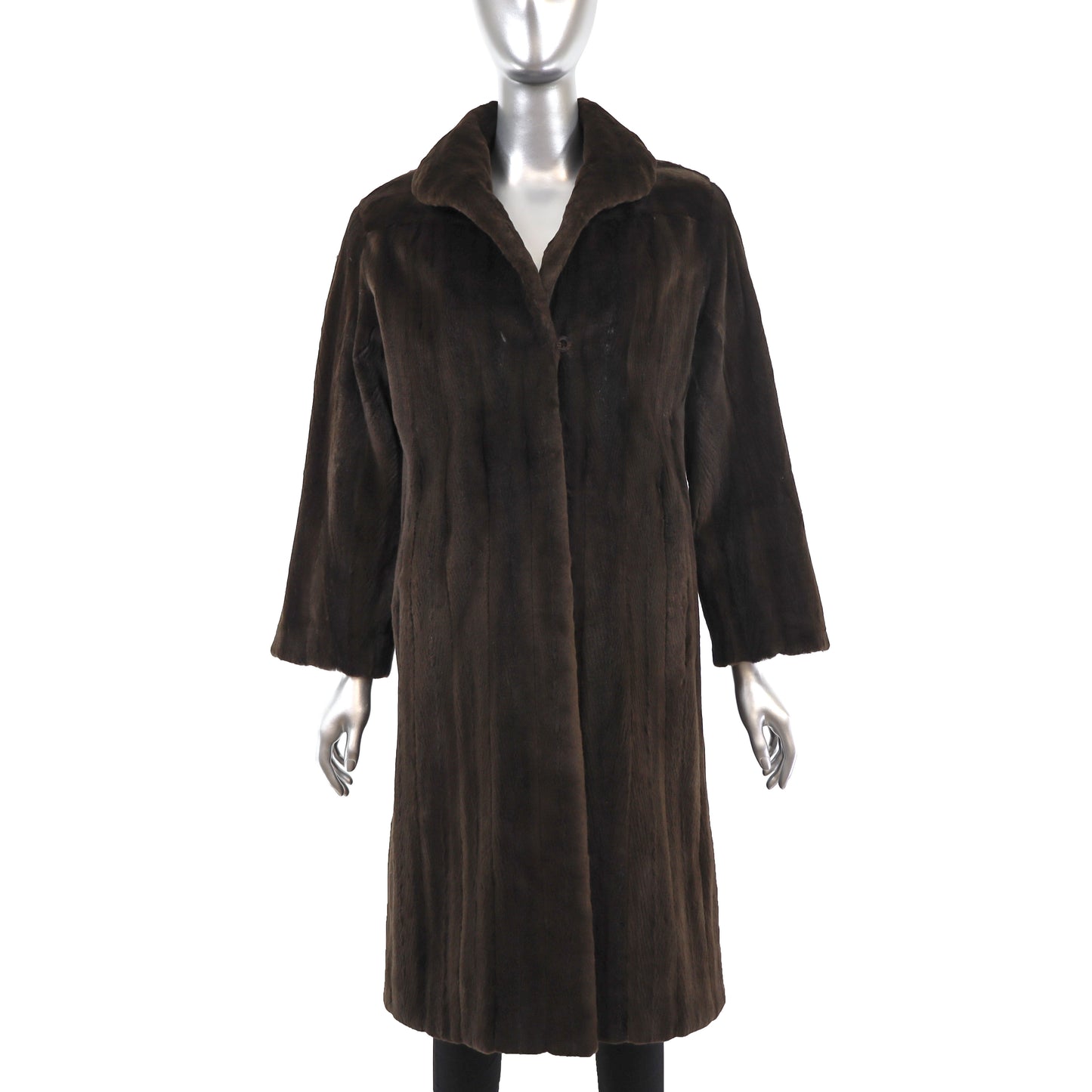 Sheared Mink Coat- Size S