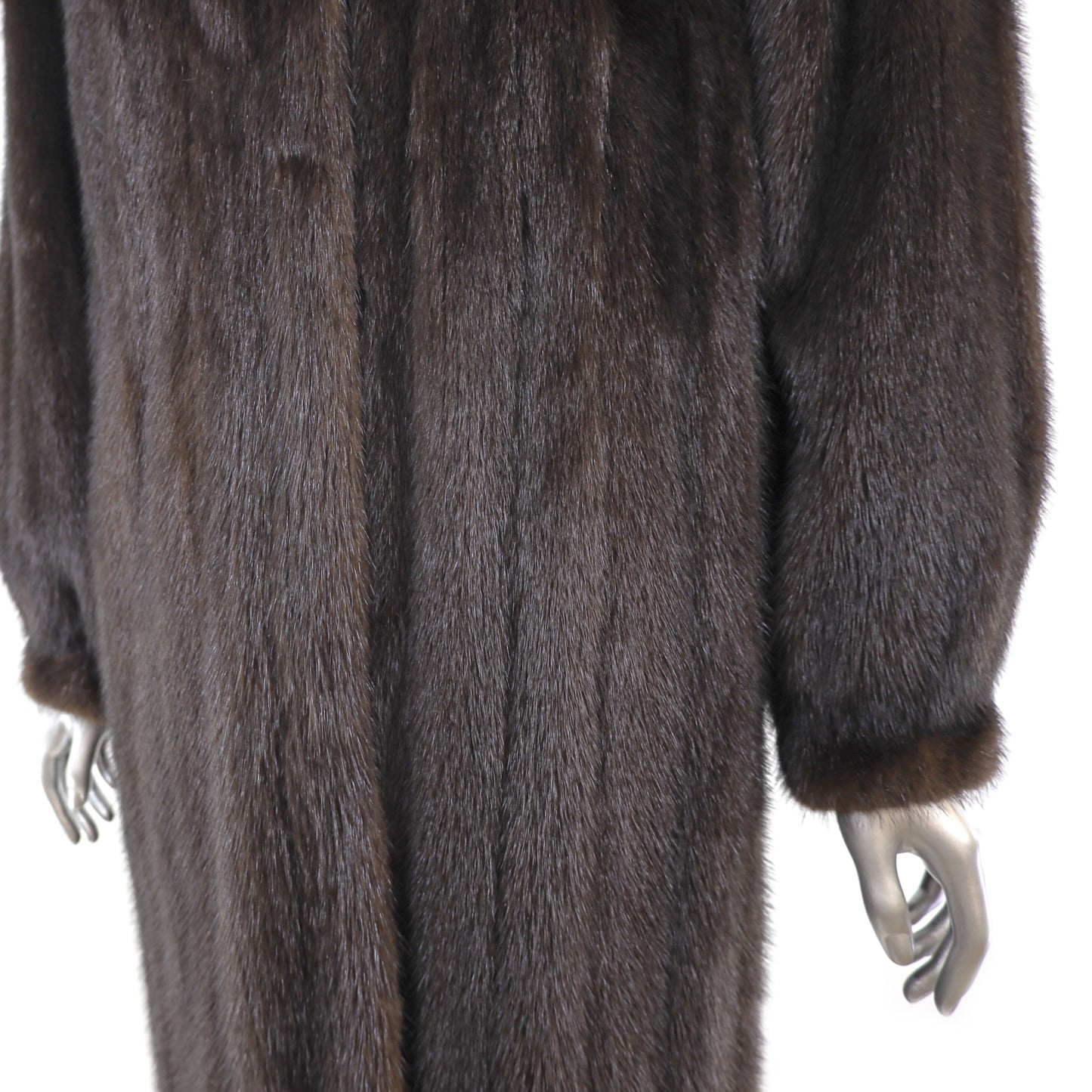 Mahogany Mink Coat- Size M