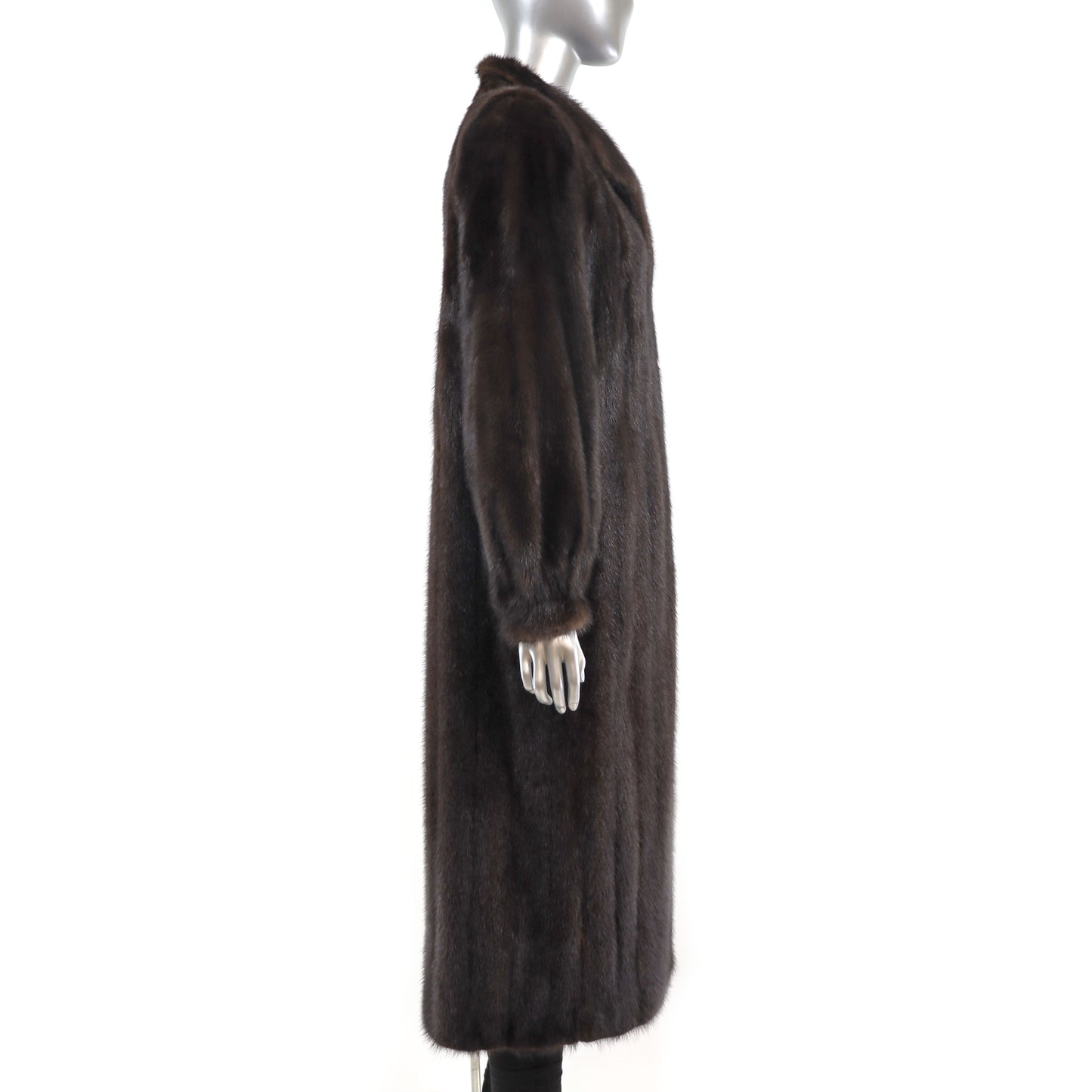 Mahogany Mink Coat- Size M