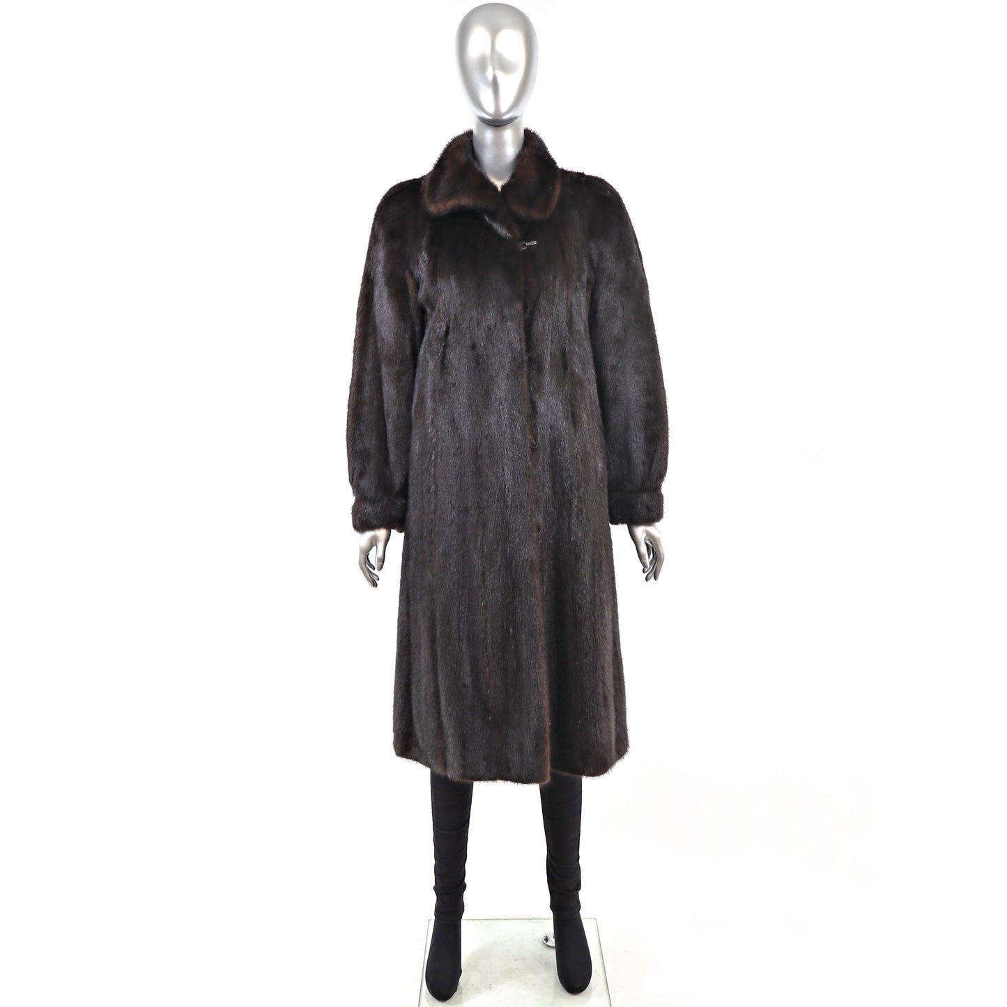 Mahogany Mink Coat- Size S