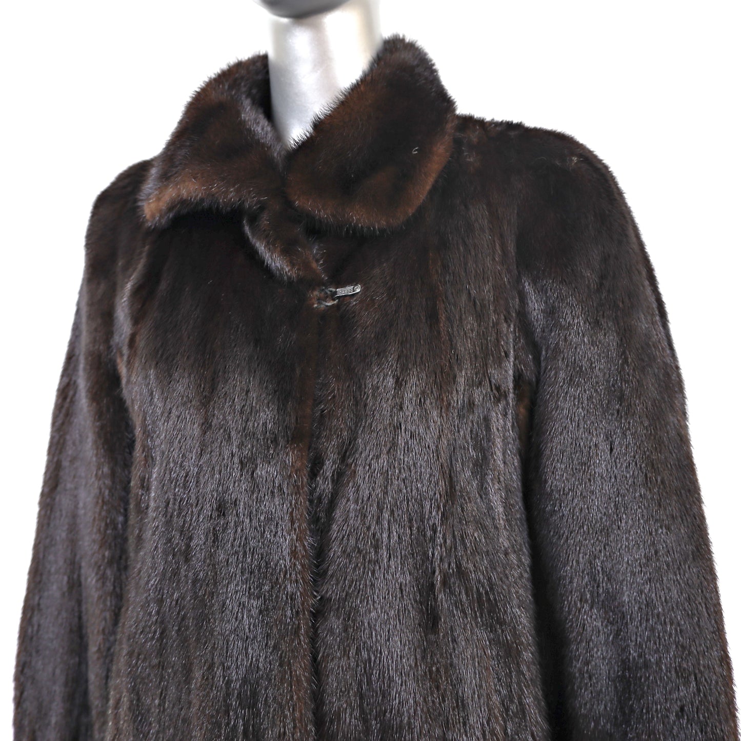 Mahogany Mink Coat- Size S