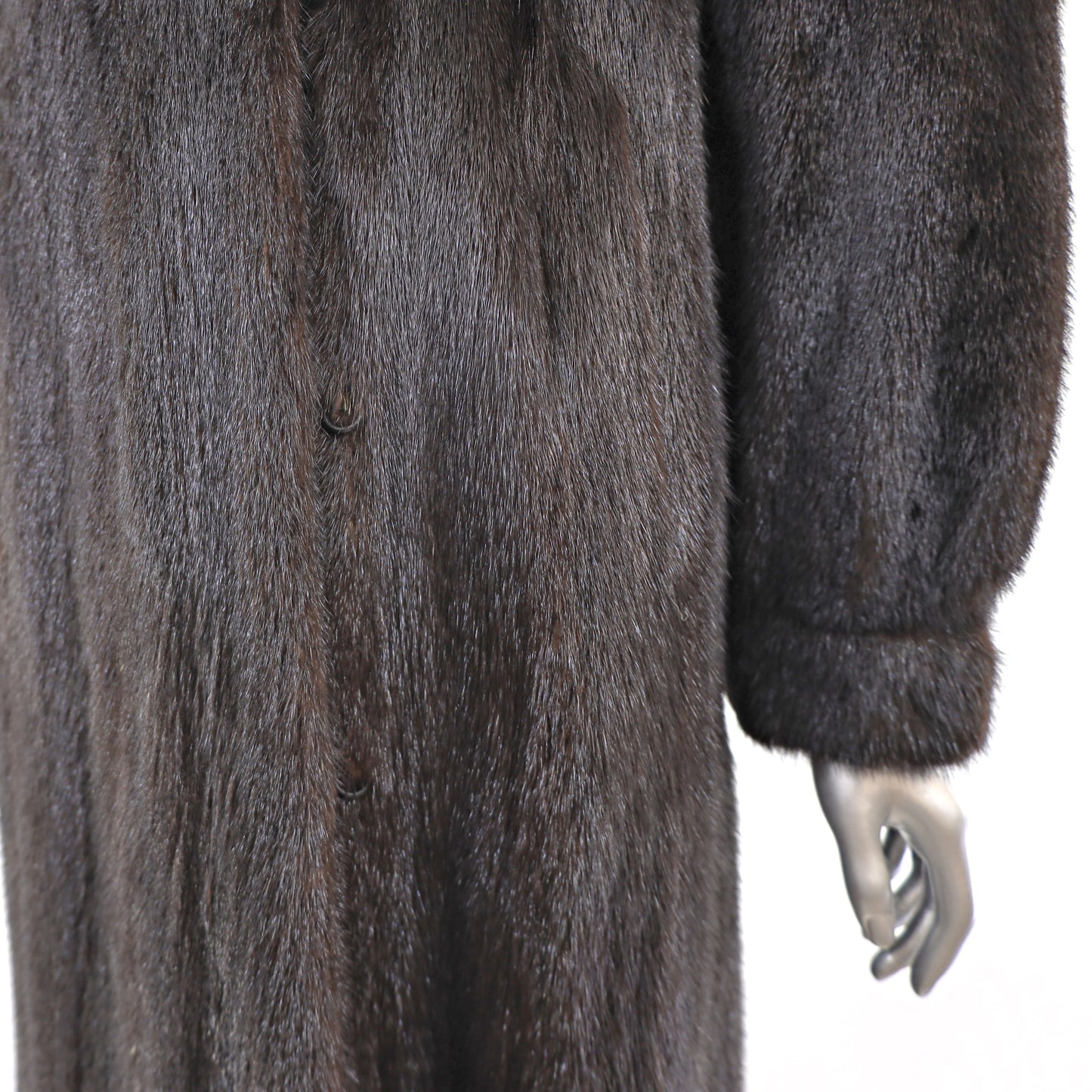 Mahogany Mink Coat- Size S