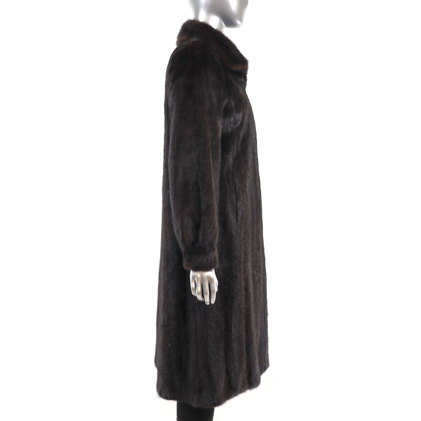 Mahogany Mink Coat- Size S