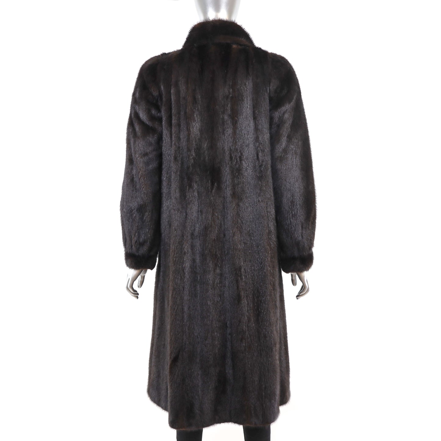 Mahogany Mink Coat- Size S