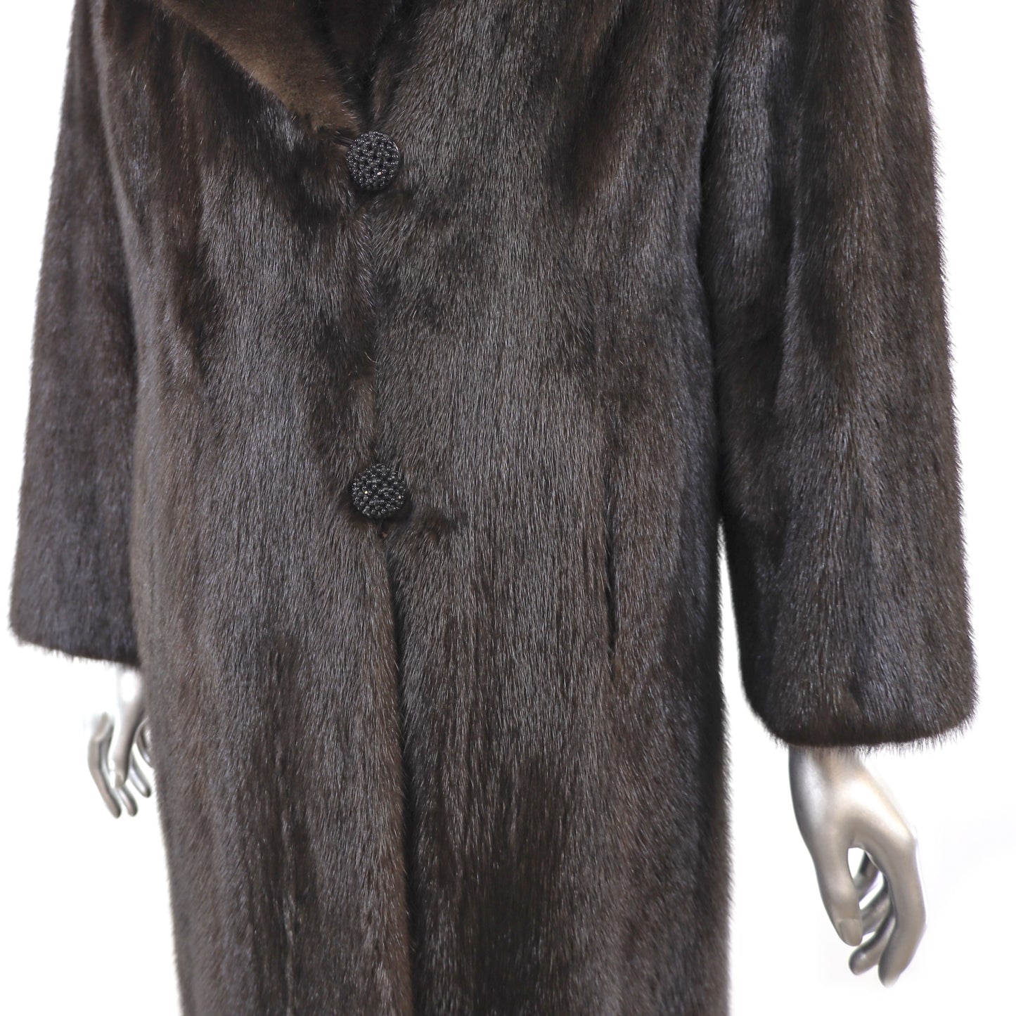 Rosendorf/ Evans Mahogany Mink Coat- Size L