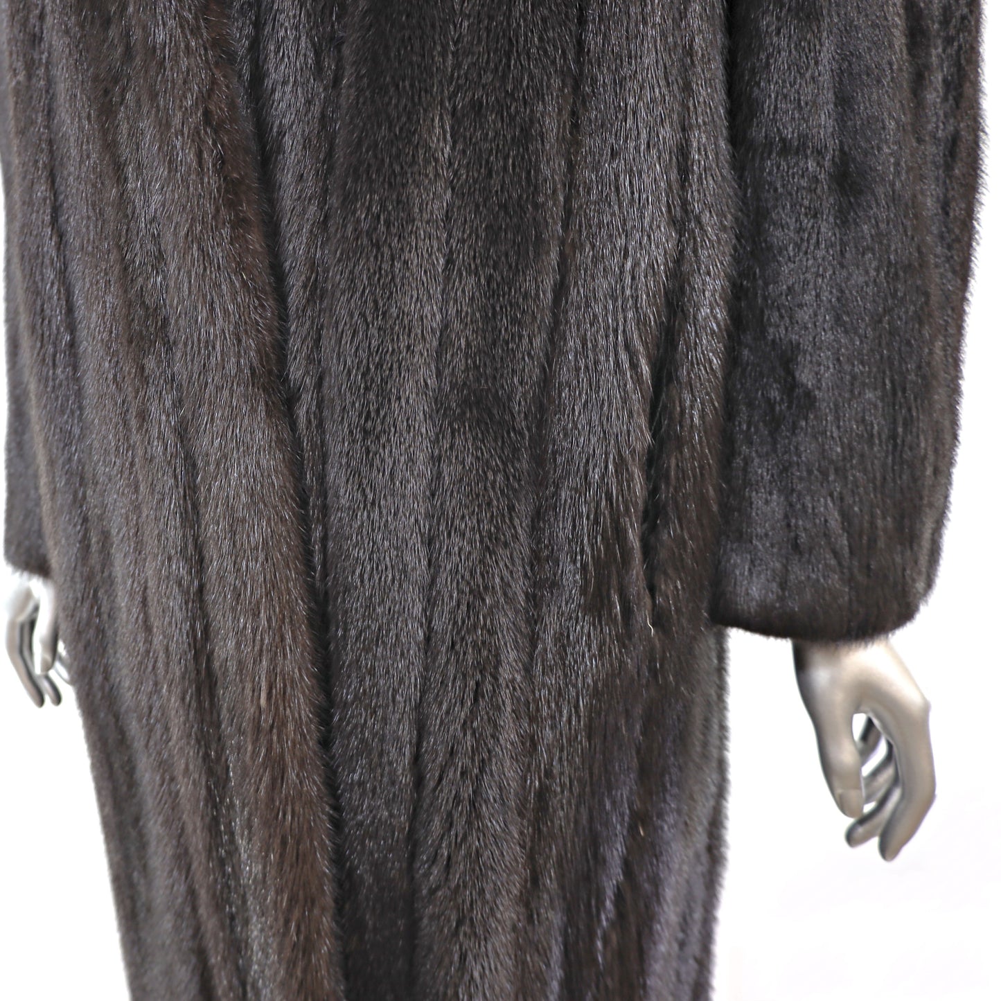 Mahogany Mink Coat- Size M