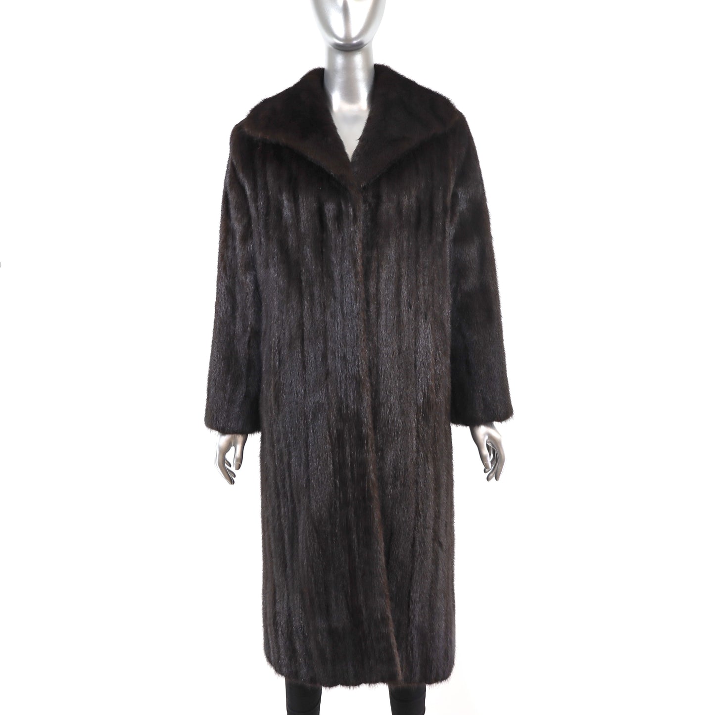 Mahogany Mink Coat- Size S