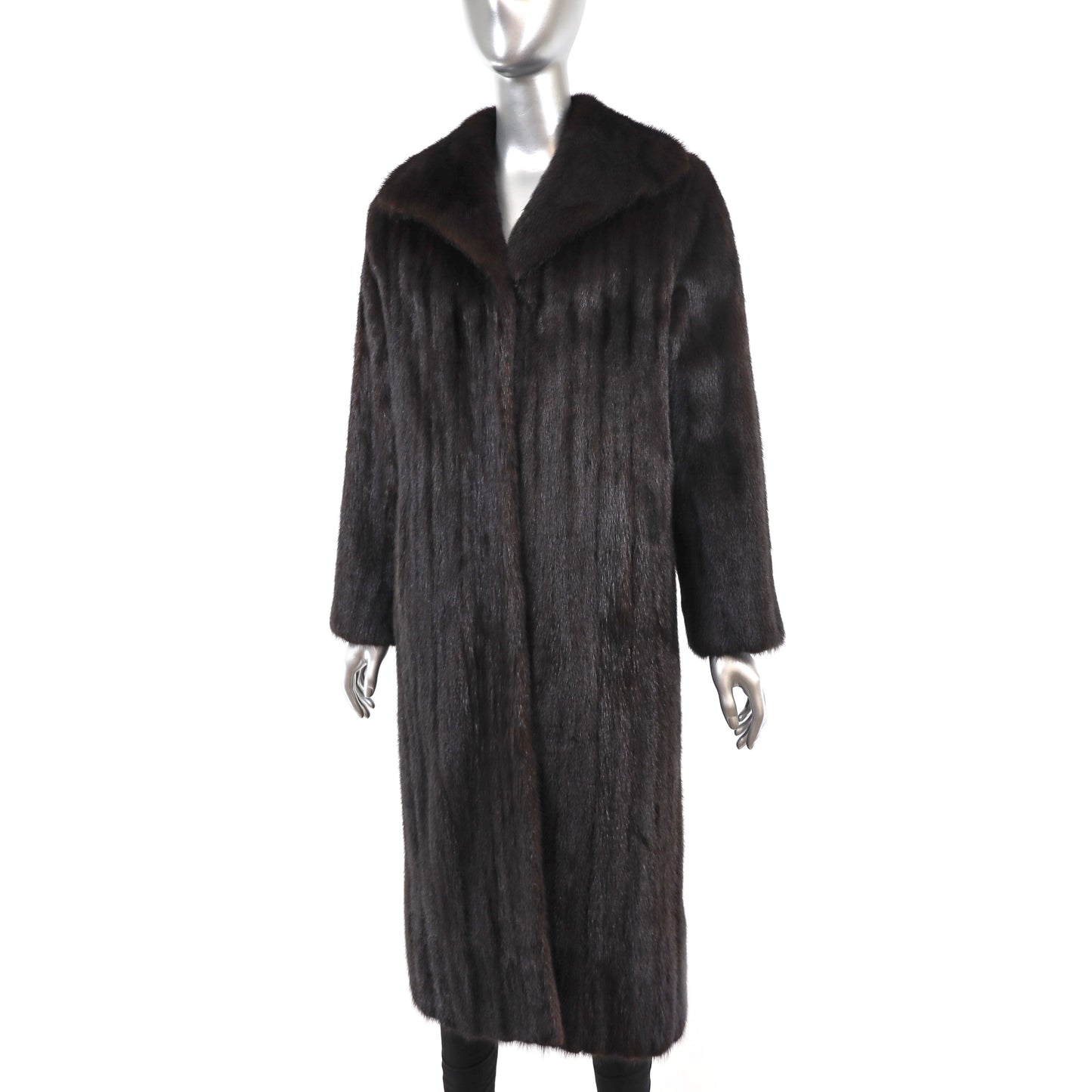 Mahogany Mink Coat- Size S