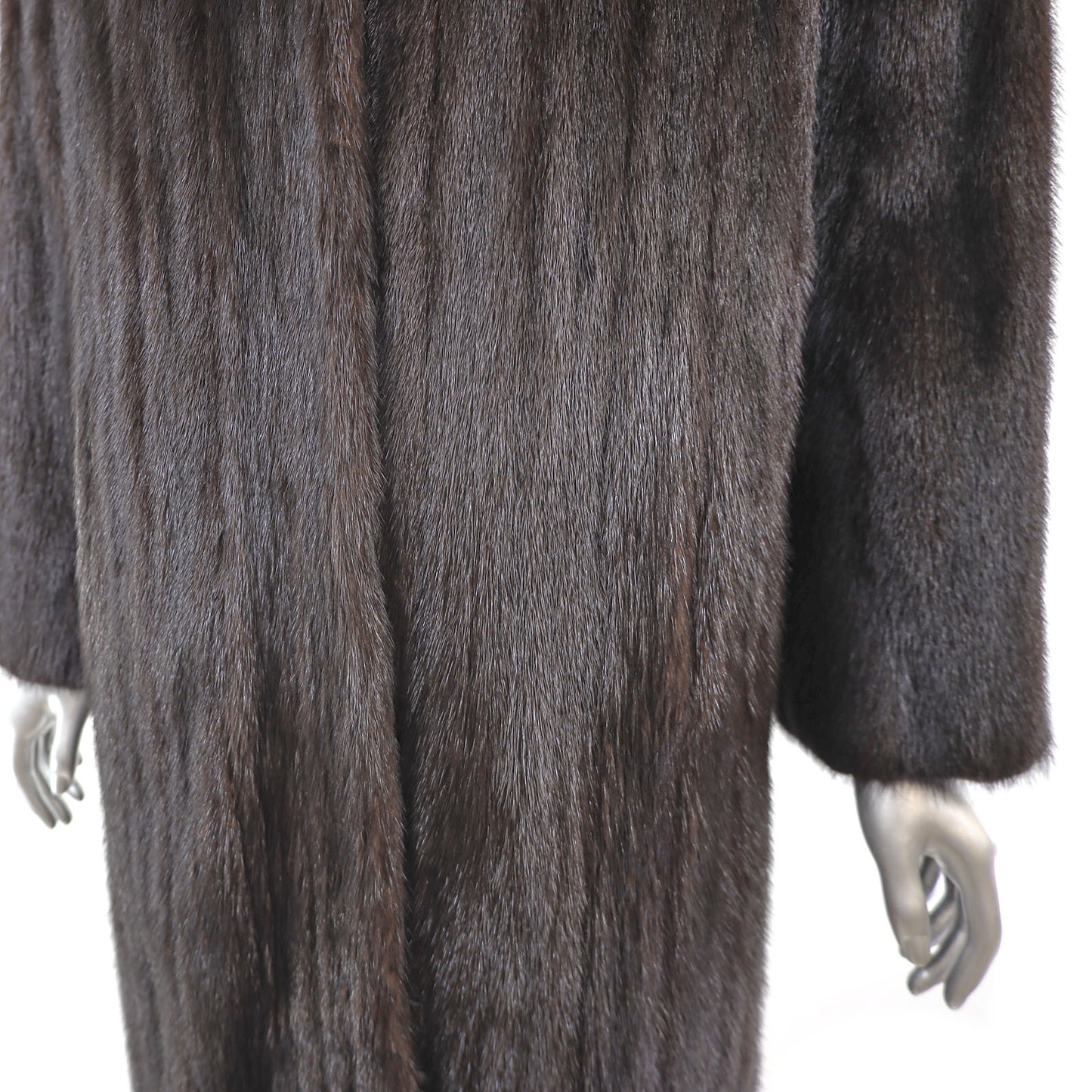 Mahogany Mink Coat- Size S