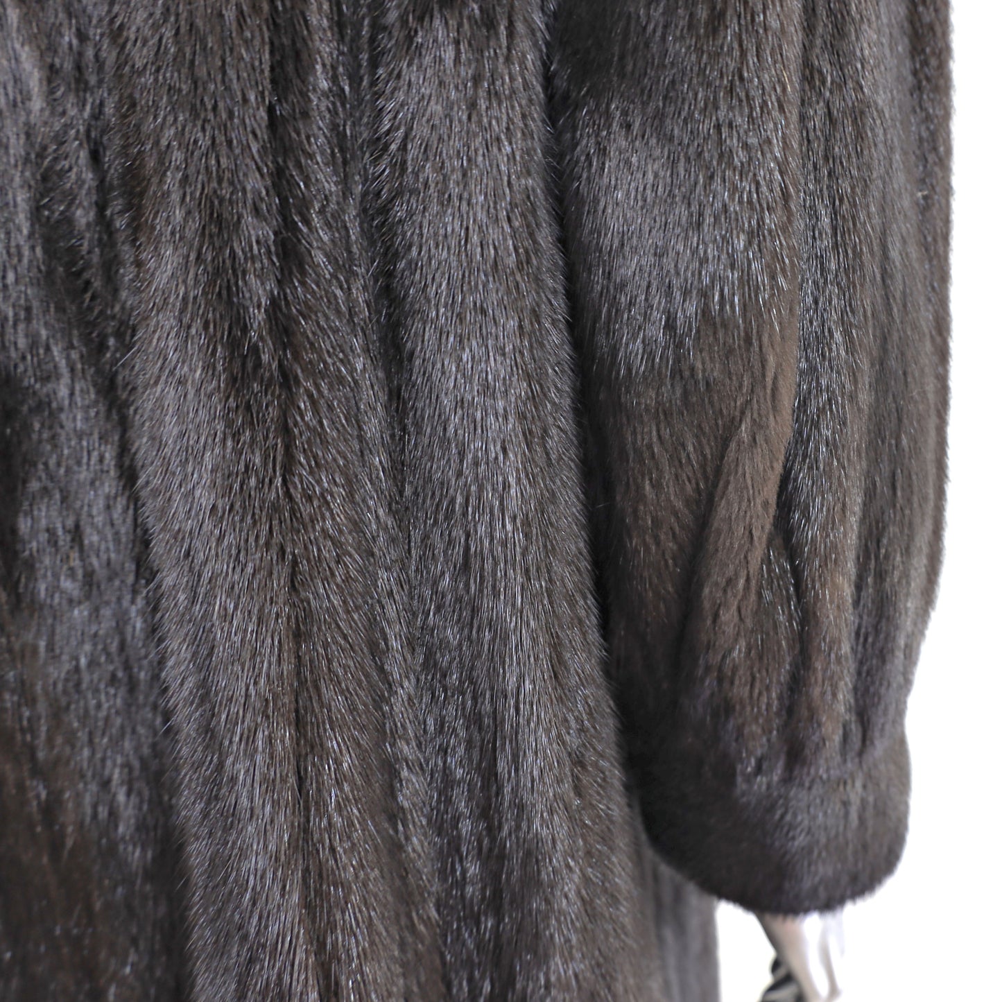 Dark Mahogany Mink Coat- Size XXL