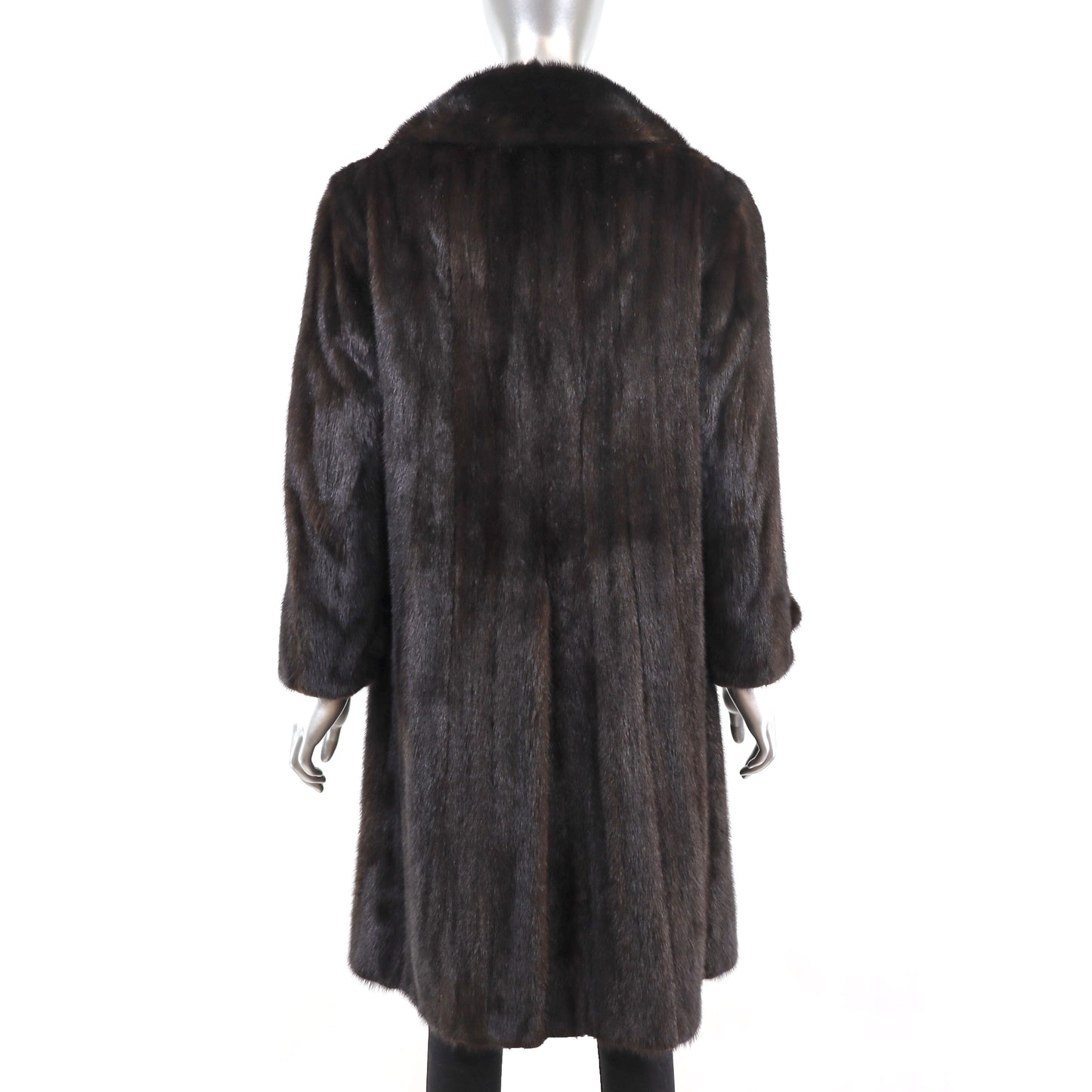 Mahogany Mink Coat- Size S