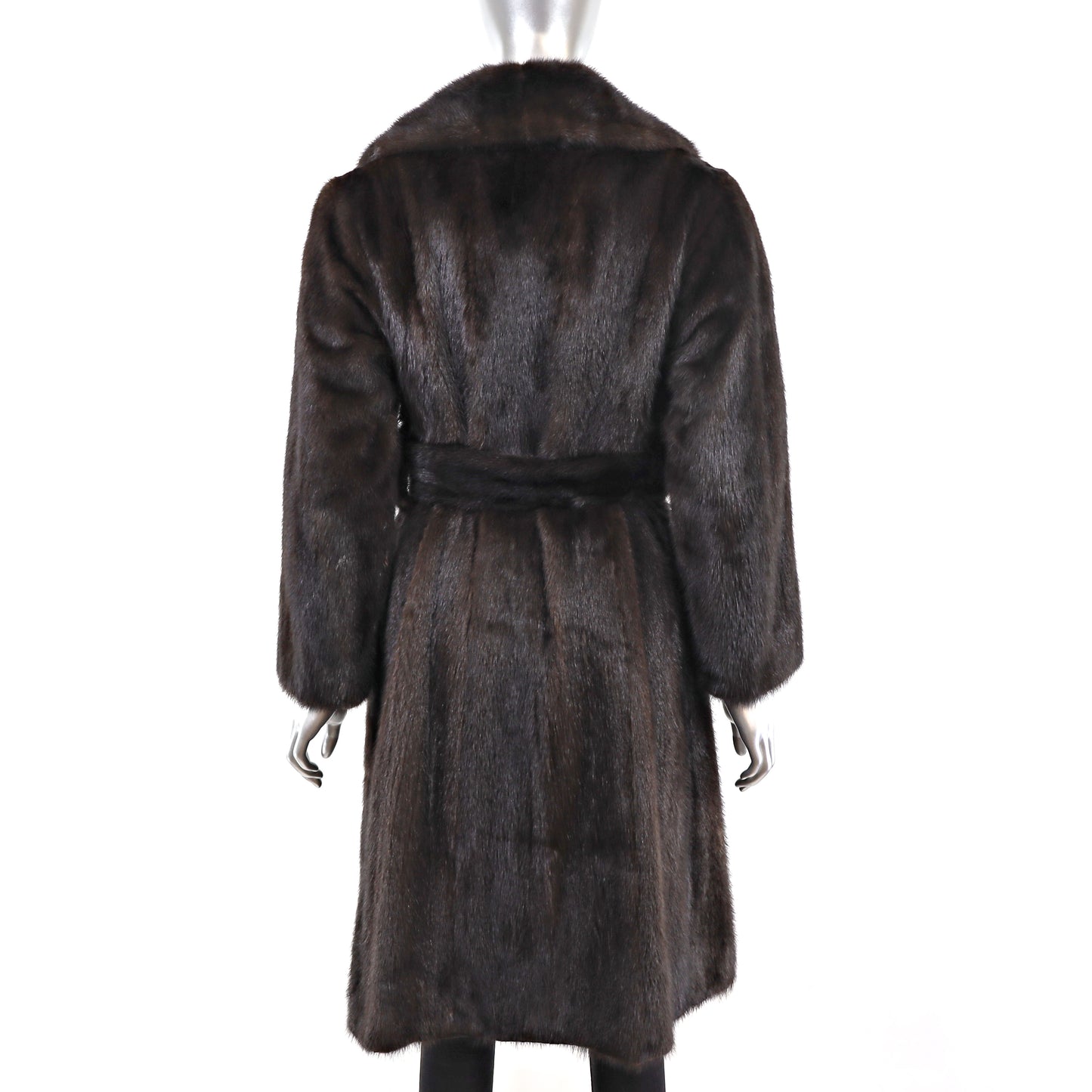 Mahogany Mink Coat- Size S