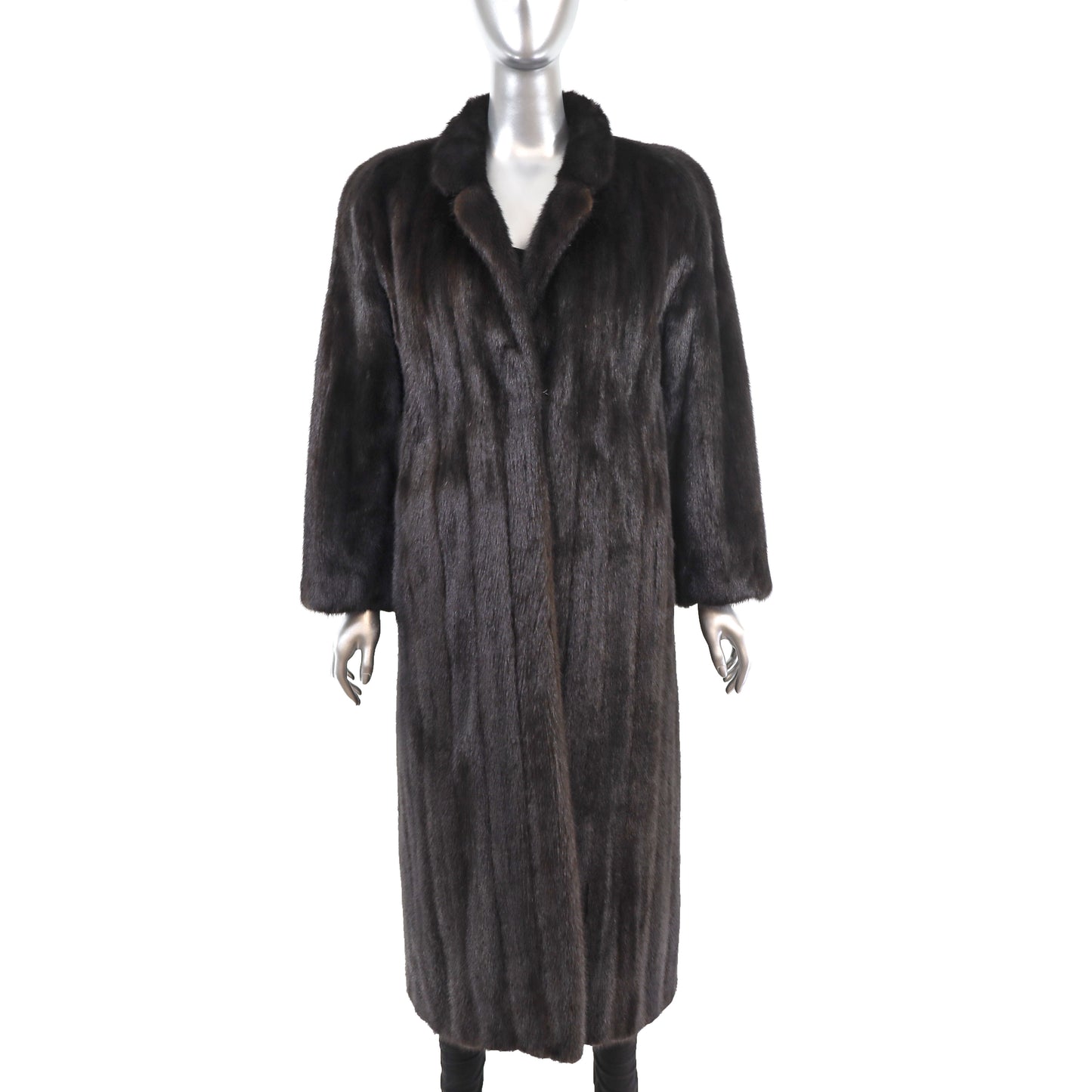 Mahogany Mink Coat- Size M