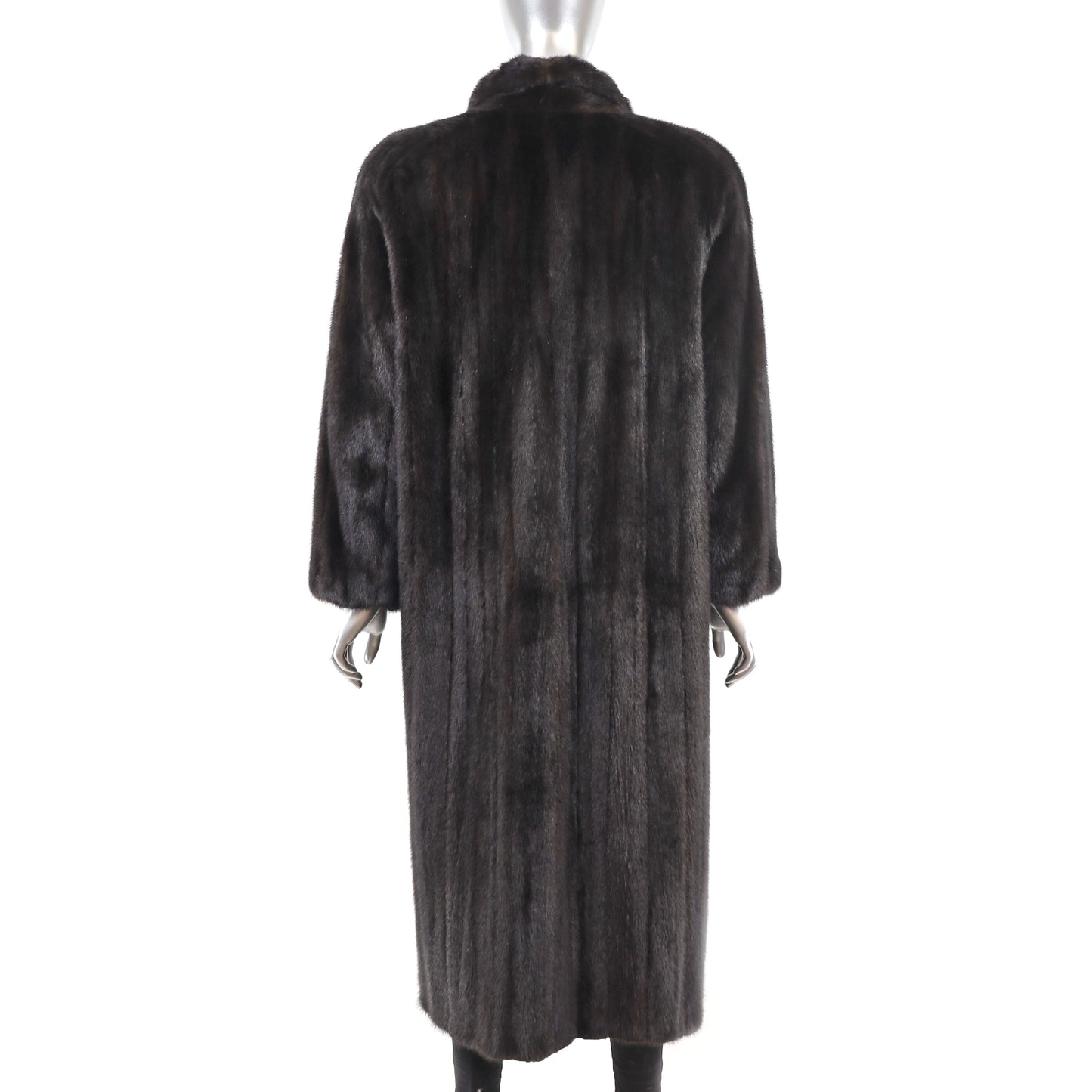 Mahogany Mink Coat- Size M