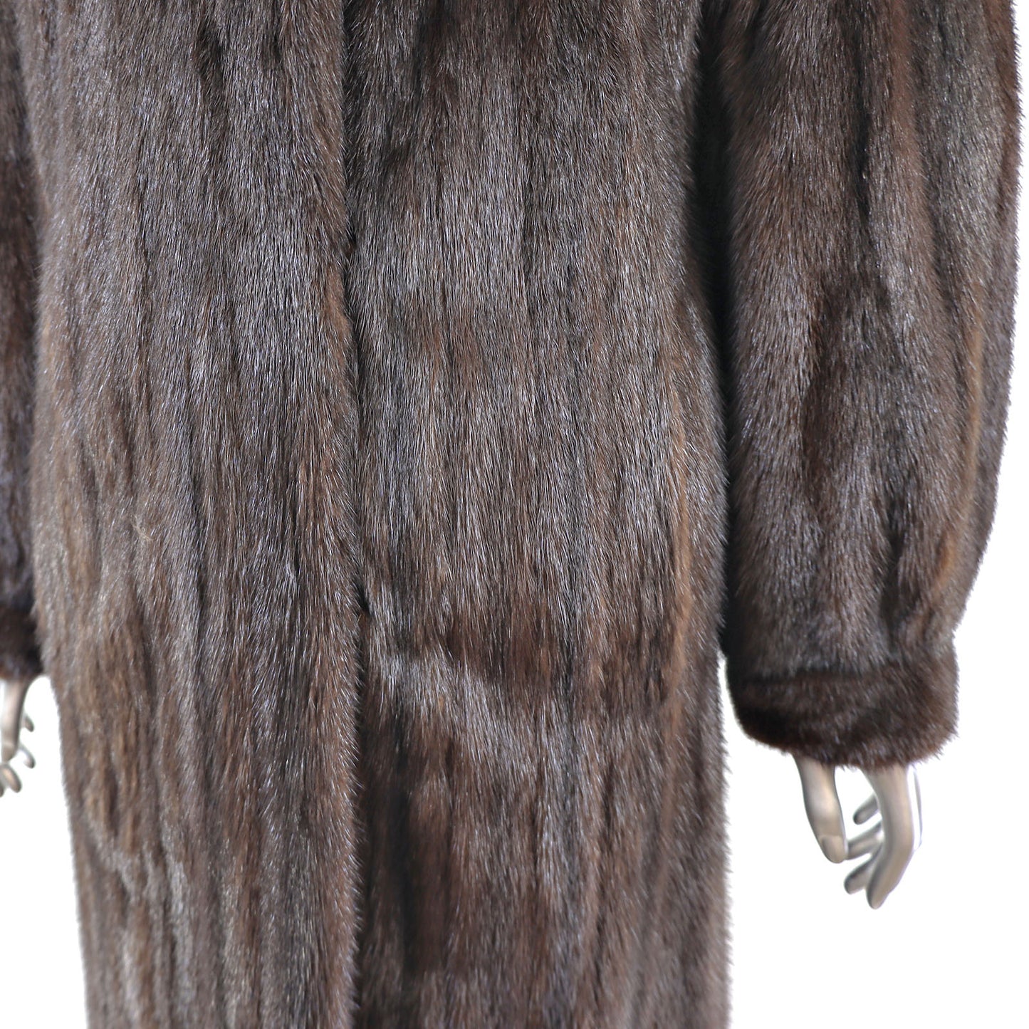 Mahogany Mink Coat- Size M