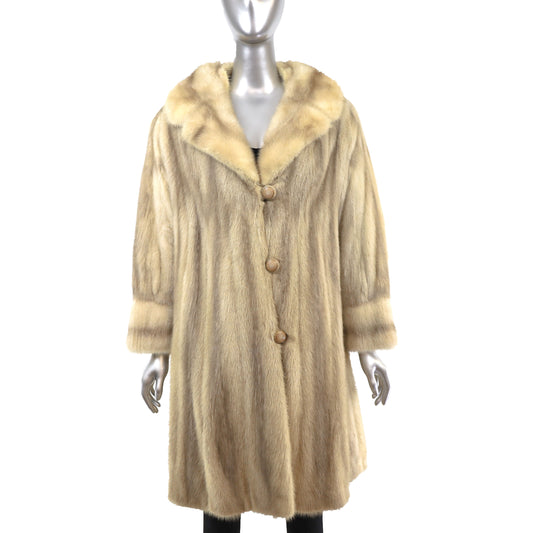 Tourmaline Mink Coat- Size S