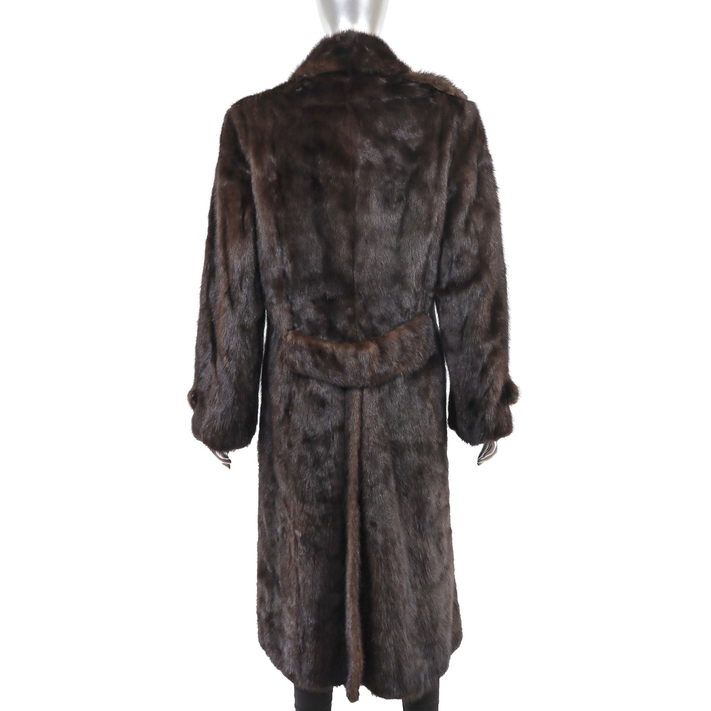 Mahogany Mink Coat- Size M