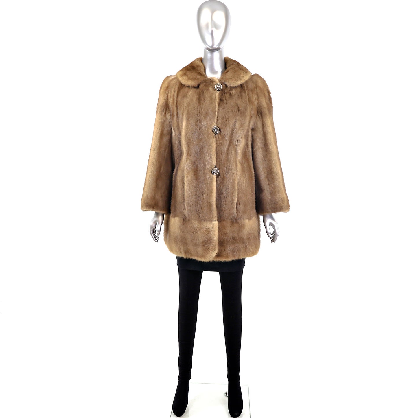 Autumn Haze Mink Jacket- Size M