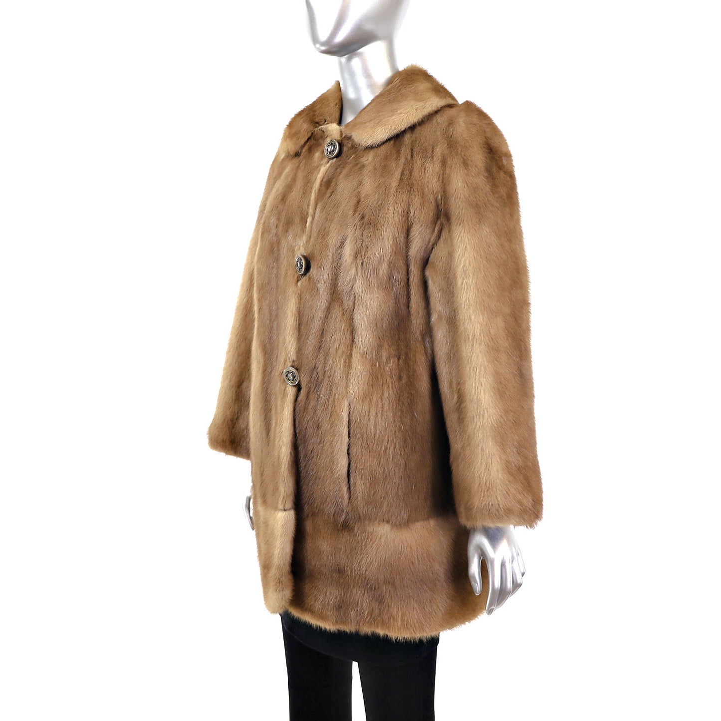 Autumn Haze Mink Jacket- Size M