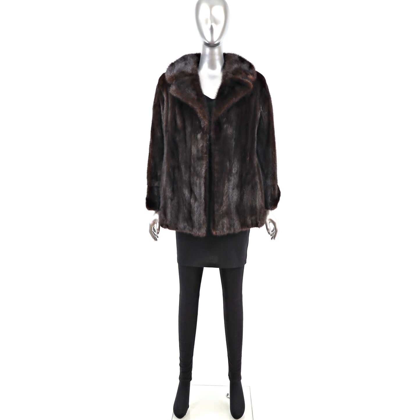 Mahogany Mink Jacket- Size XS